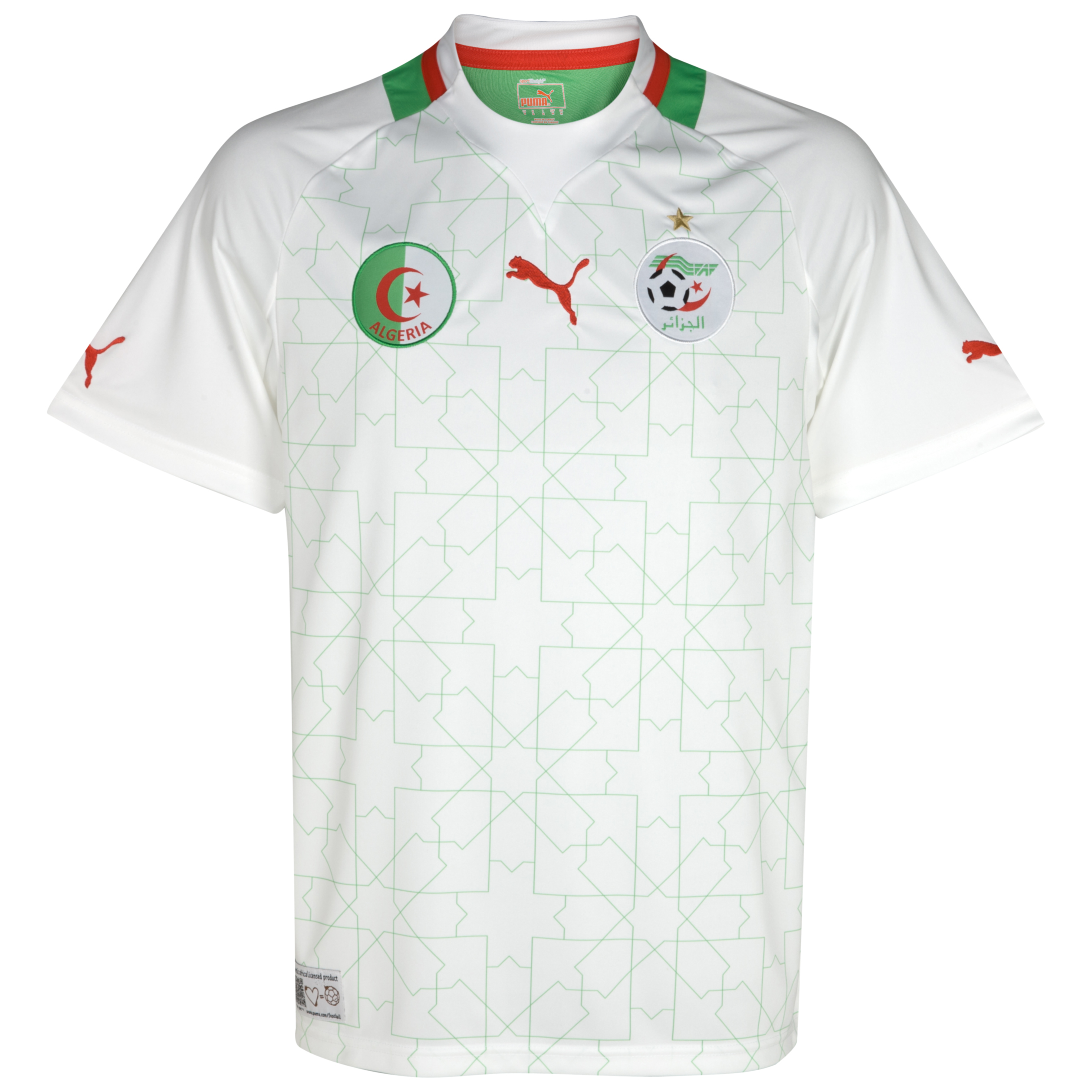 Buy Algeria Home Kit 11/13 White/Flash