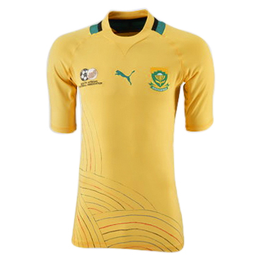 South Africa Home Shirt  2011/13 - Dandelion/Power Green