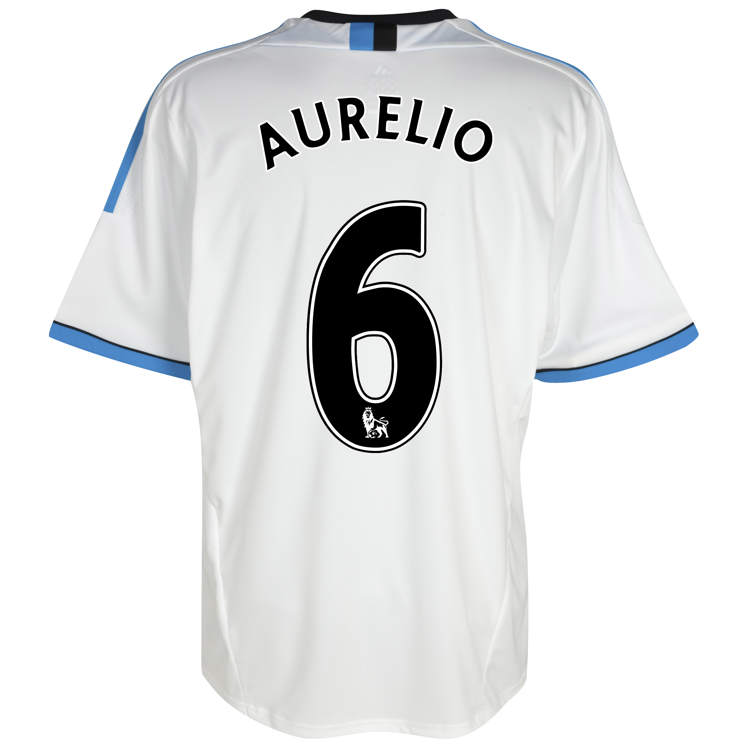 Liverpool Third Shirt 2011/12 with Aurelio 6 printing