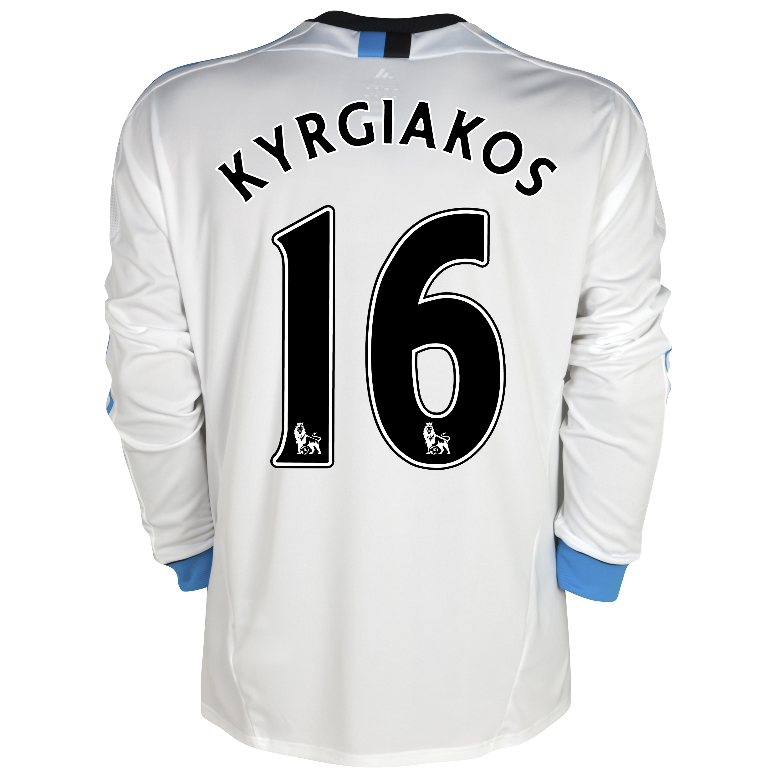 Liverpool Third Shirt 2011/12 - Long Sleeve - Kids with Kyrgiakos 16 printing