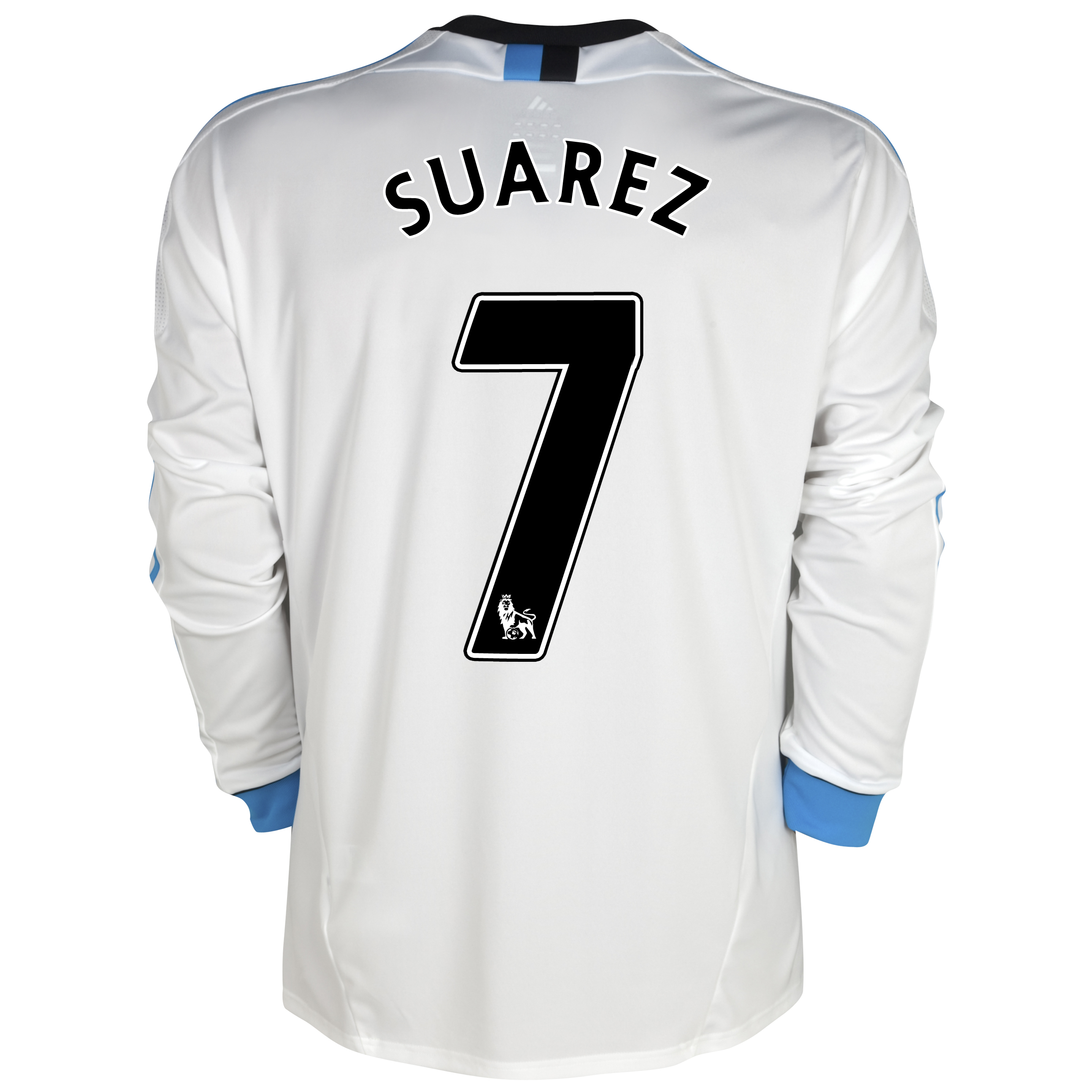 Liverpool Third Shirt 2011/12 - Long Sleeve with Suarez 7 printing