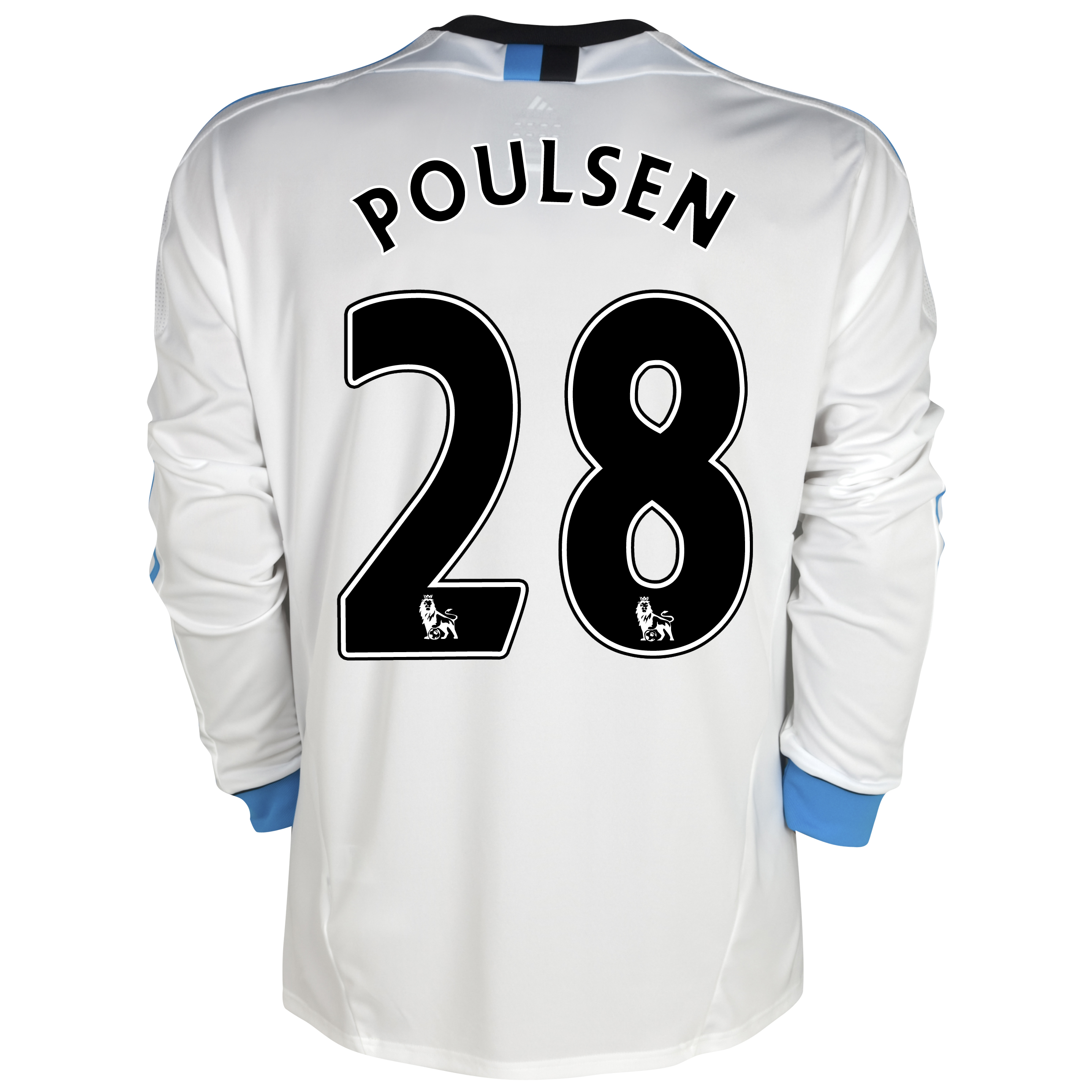 Liverpool Third Shirt 2011/12 - Long Sleeve with Poulsen 28 printing