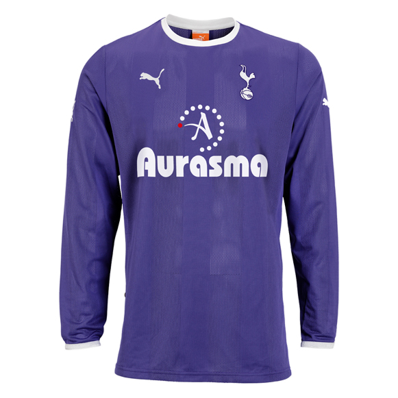 Tottenham Hotspur Away Shirt 2011-12 - Long Sleeve with Bale 3 printing
