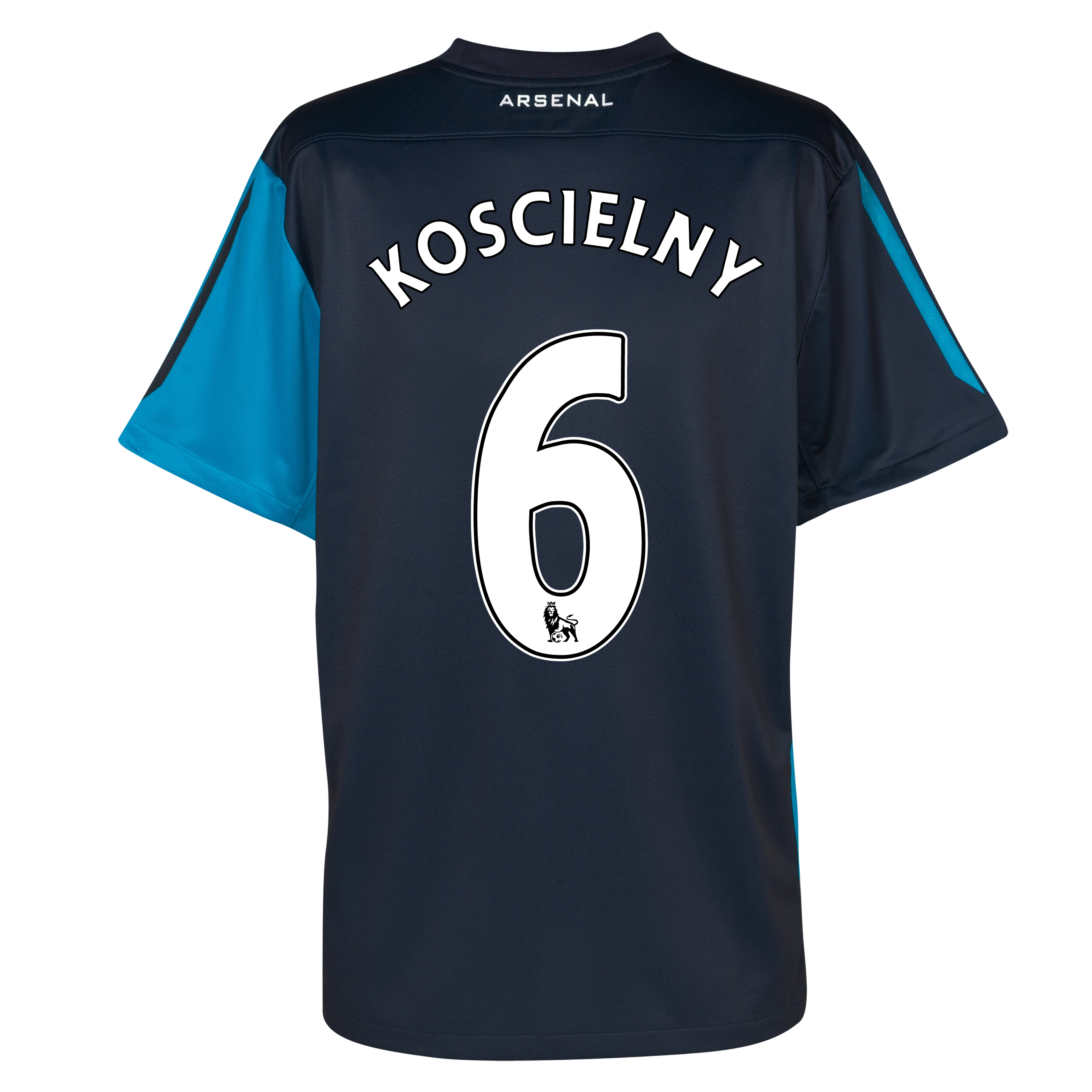 Arsenal Away Shirt 2011/12 with Koscielny 6 printing