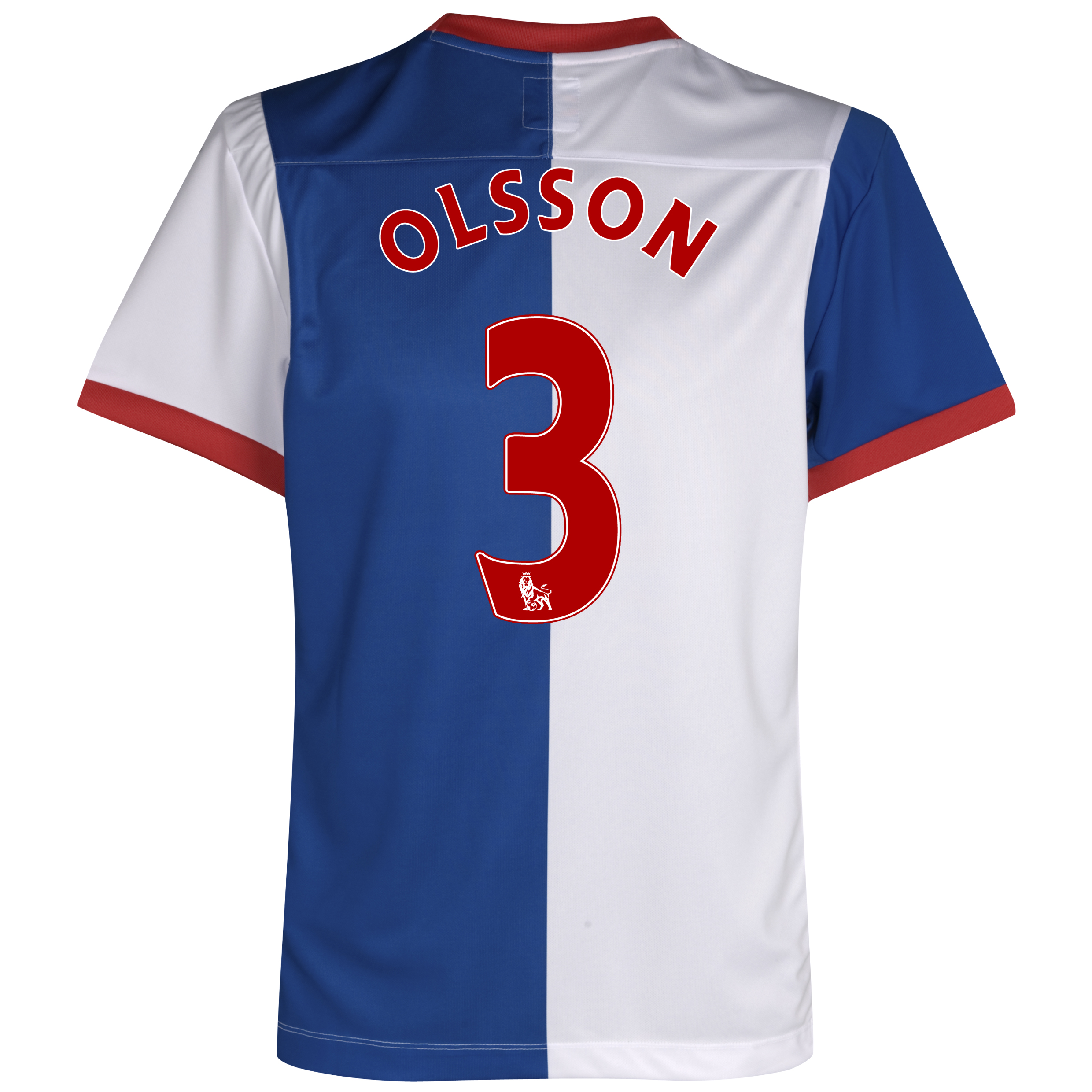 Blackburn Rovers Home Shirt 2011~12 Kids with Olsson 3 printing