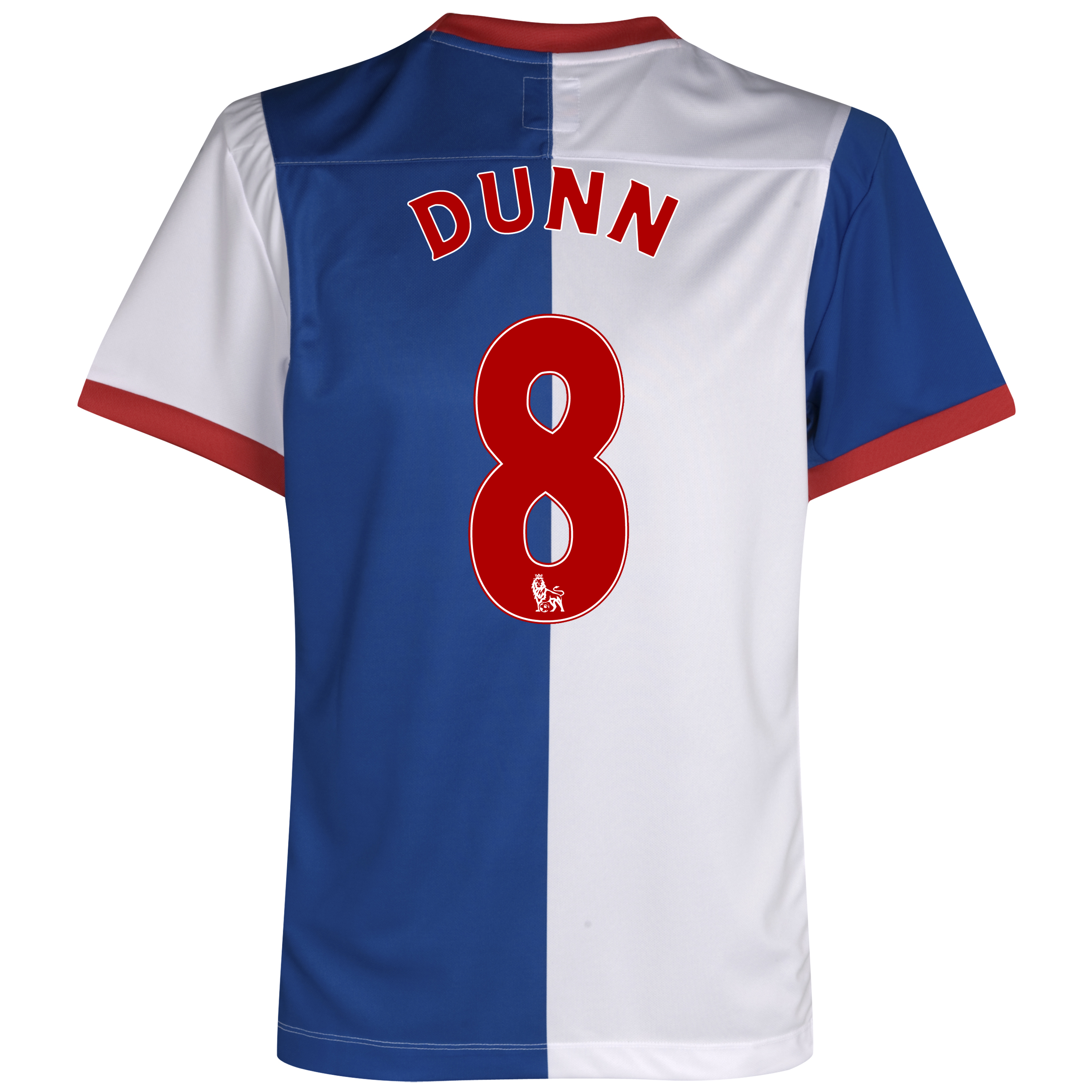 Blackburn Rovers Home Shirt 2011~12 Kids with Dunn 8 printing