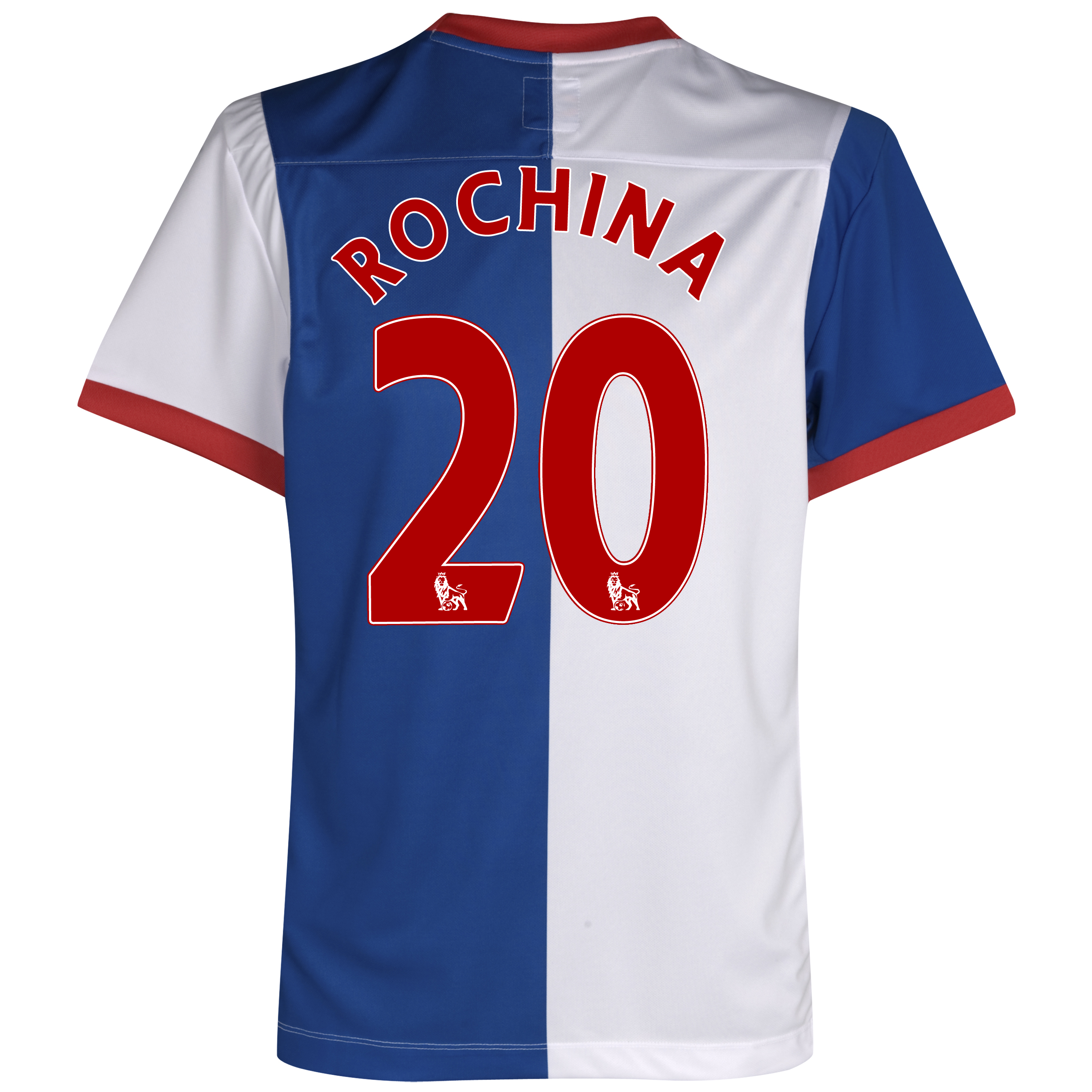 Blackburn Rovers Home Shirt 2011~12 Kids with Rochina 20 printing