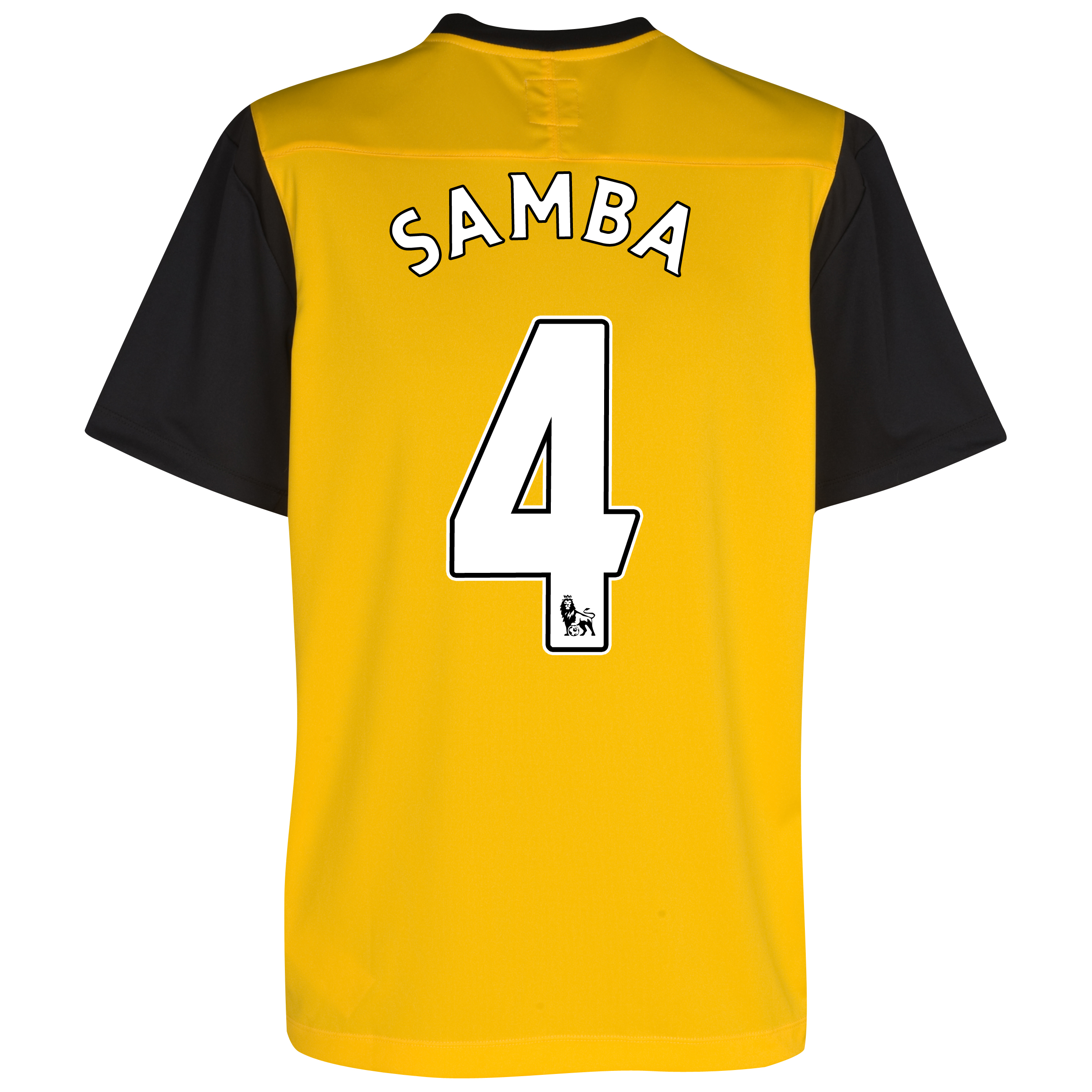 <br>Blackburn Rovers Away Shirt 2011/12 with Samba 4 printing