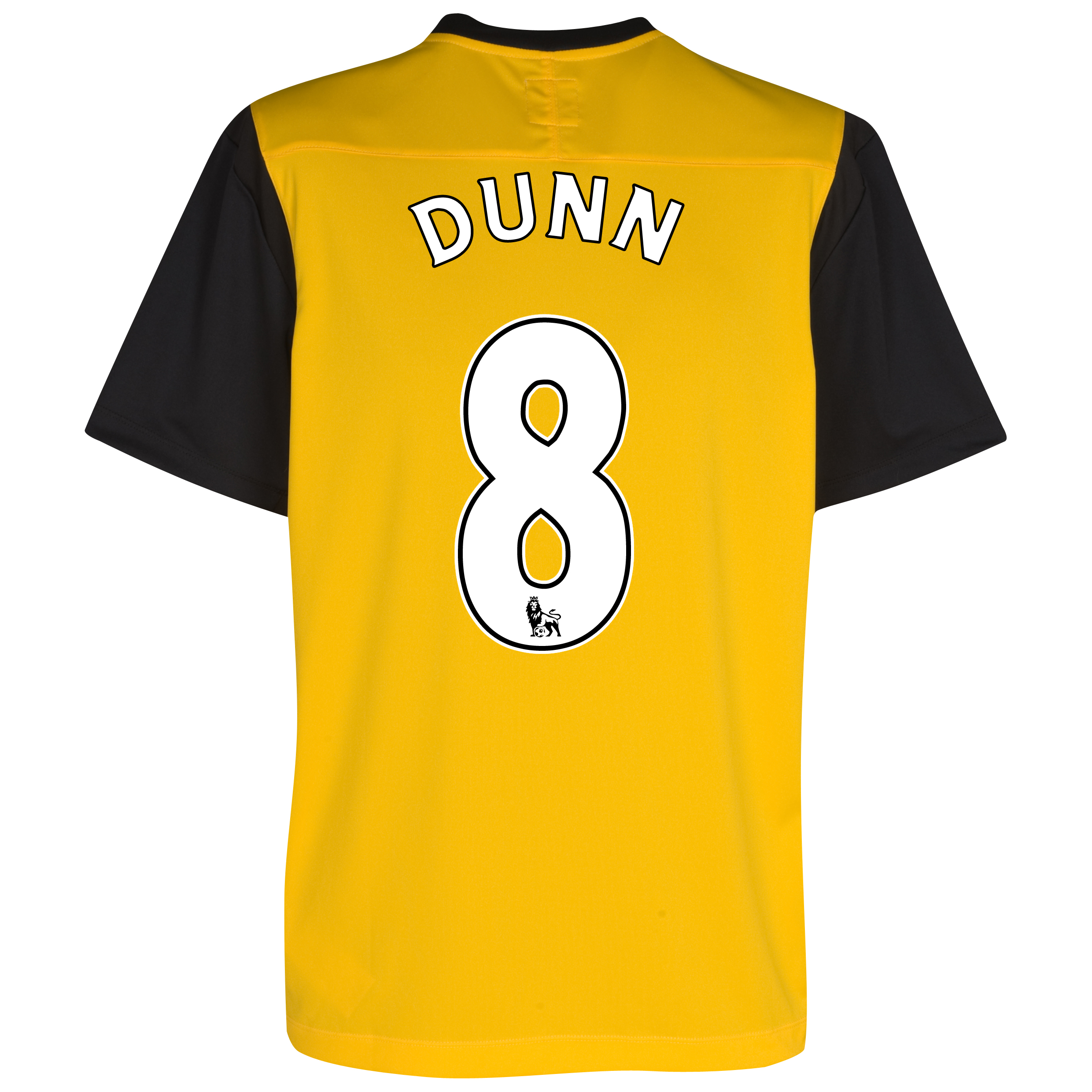 Blackburn Rovers Away Shirt 2011/12 with Dunn 8 printing