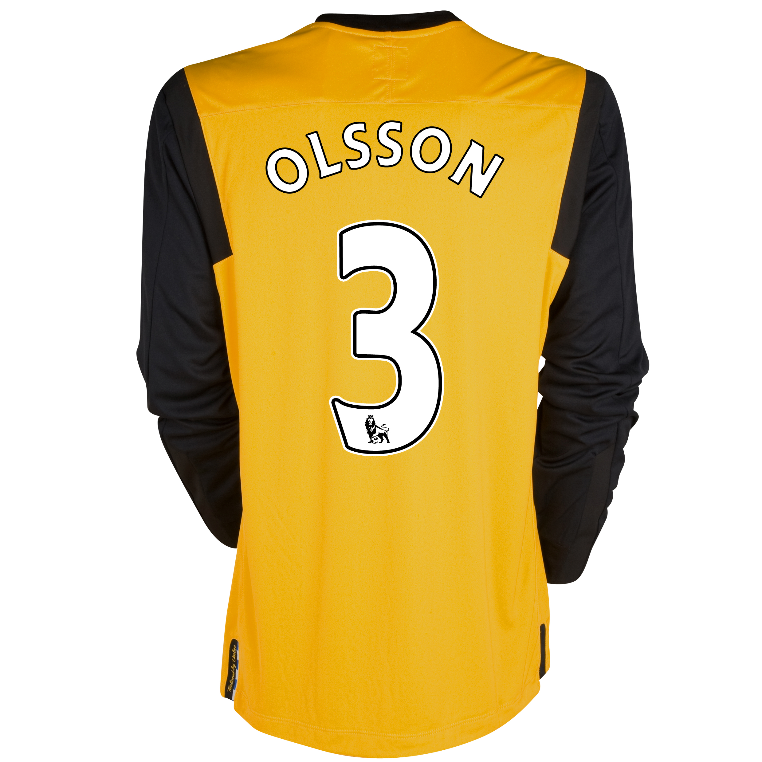 Blackburn Rovers Away Shirt 2011~12 Long Sleeve Kids with Olsson 3 printing