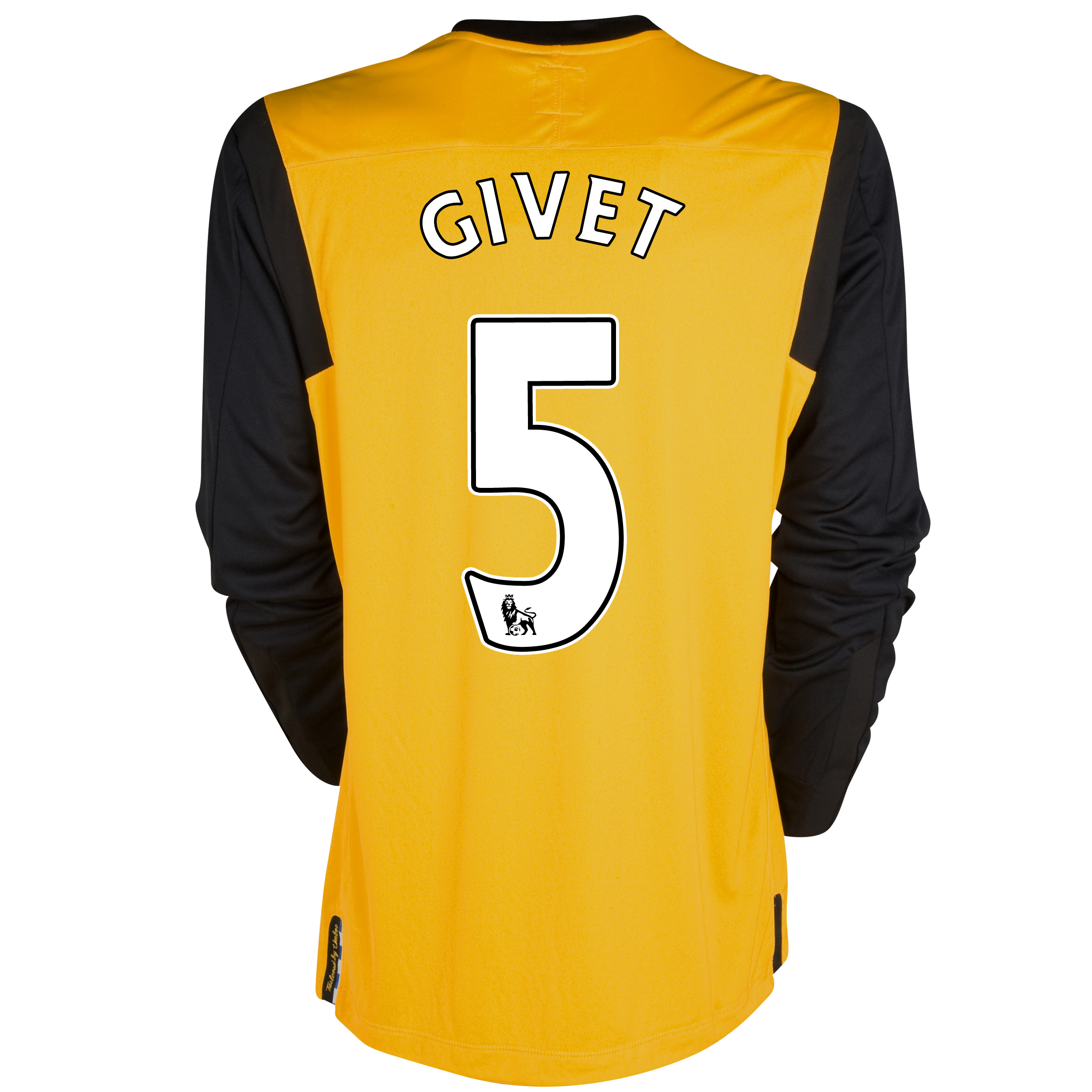 Blackburn Rovers Away Shirt 2011~12 Long Sleeve Kids with Givet 5 printing