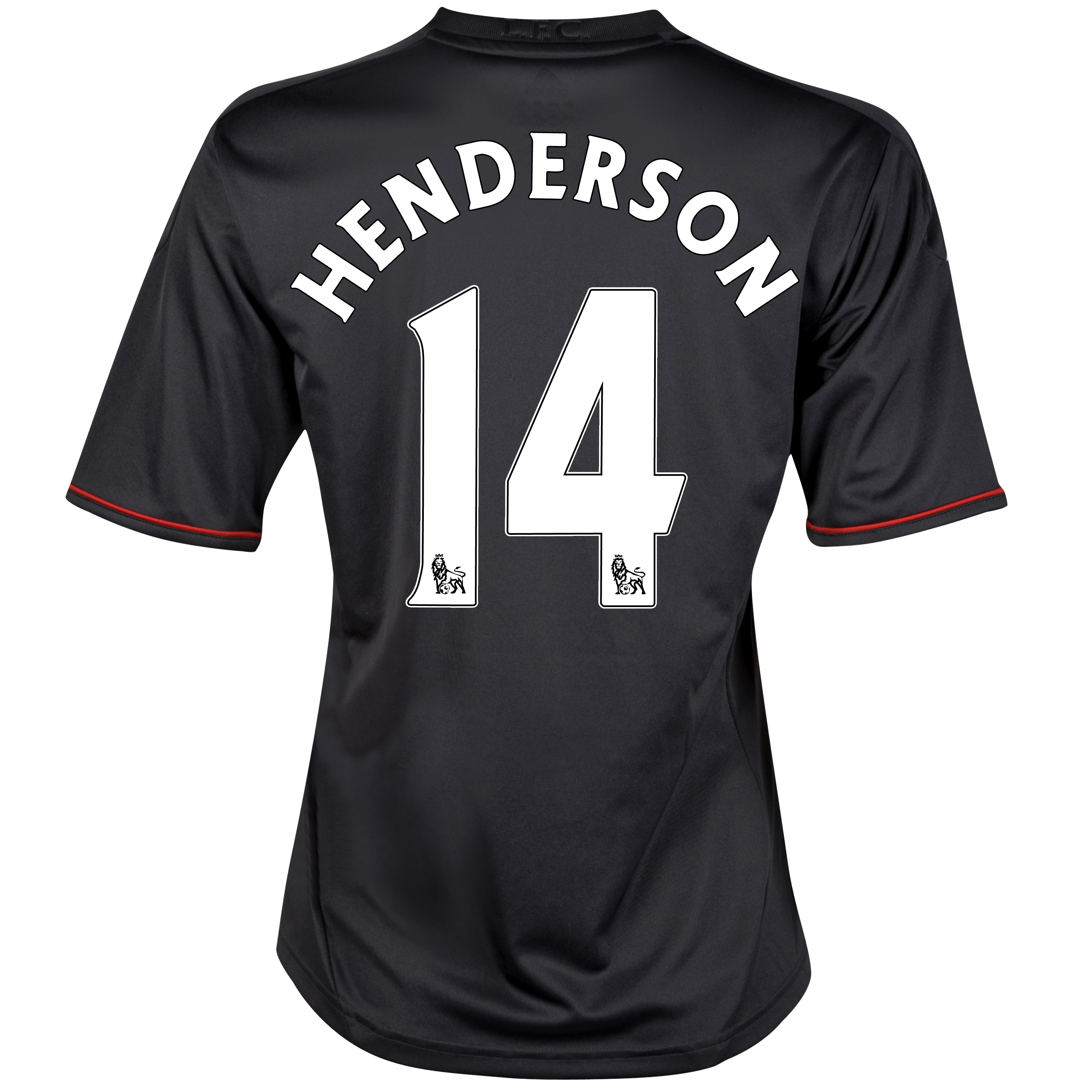 Liverpool Away Shirt 2011/12 - Womens with Henderson 14 printing