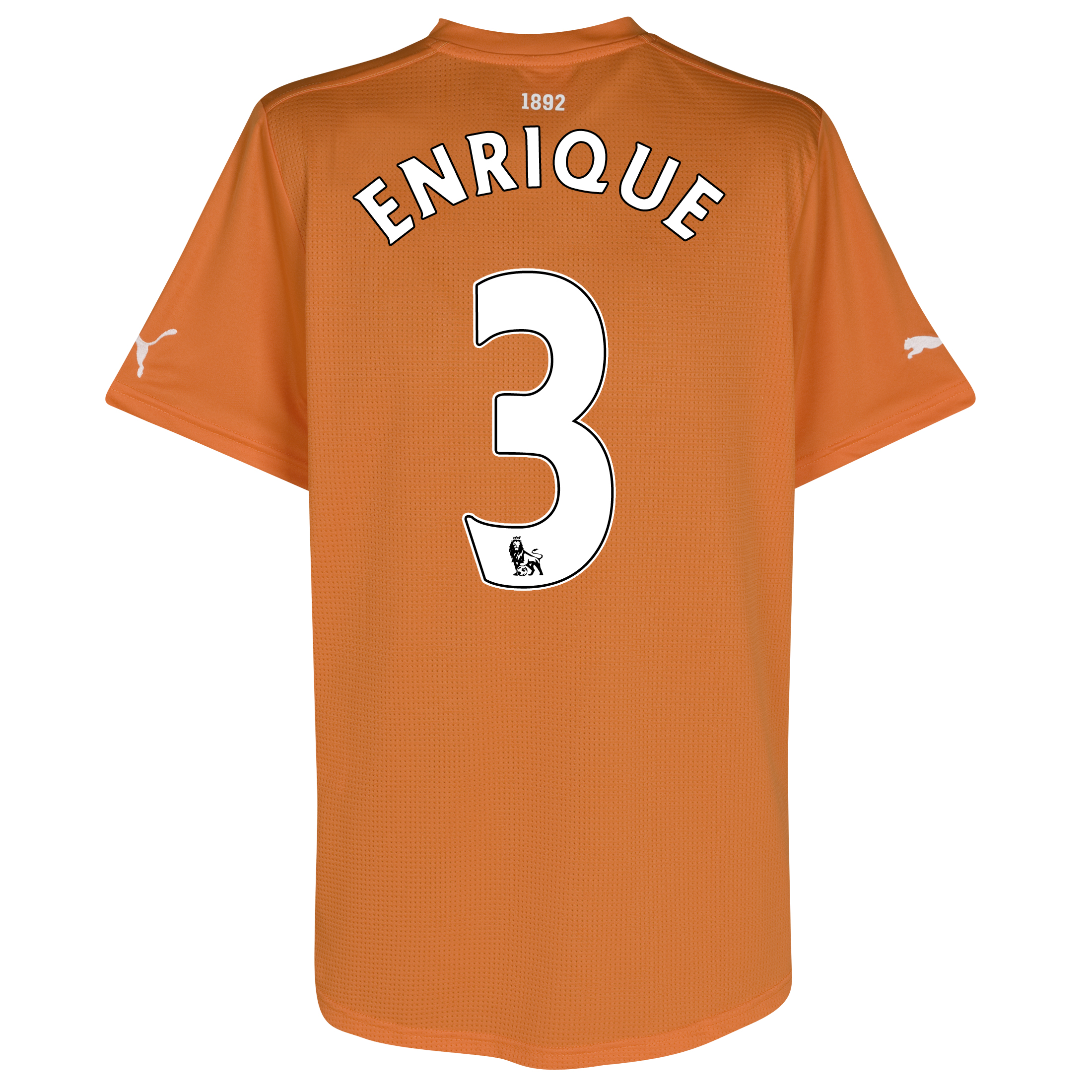 Newcastle United Away Shirt 2011-12 with Enrique 3 printing