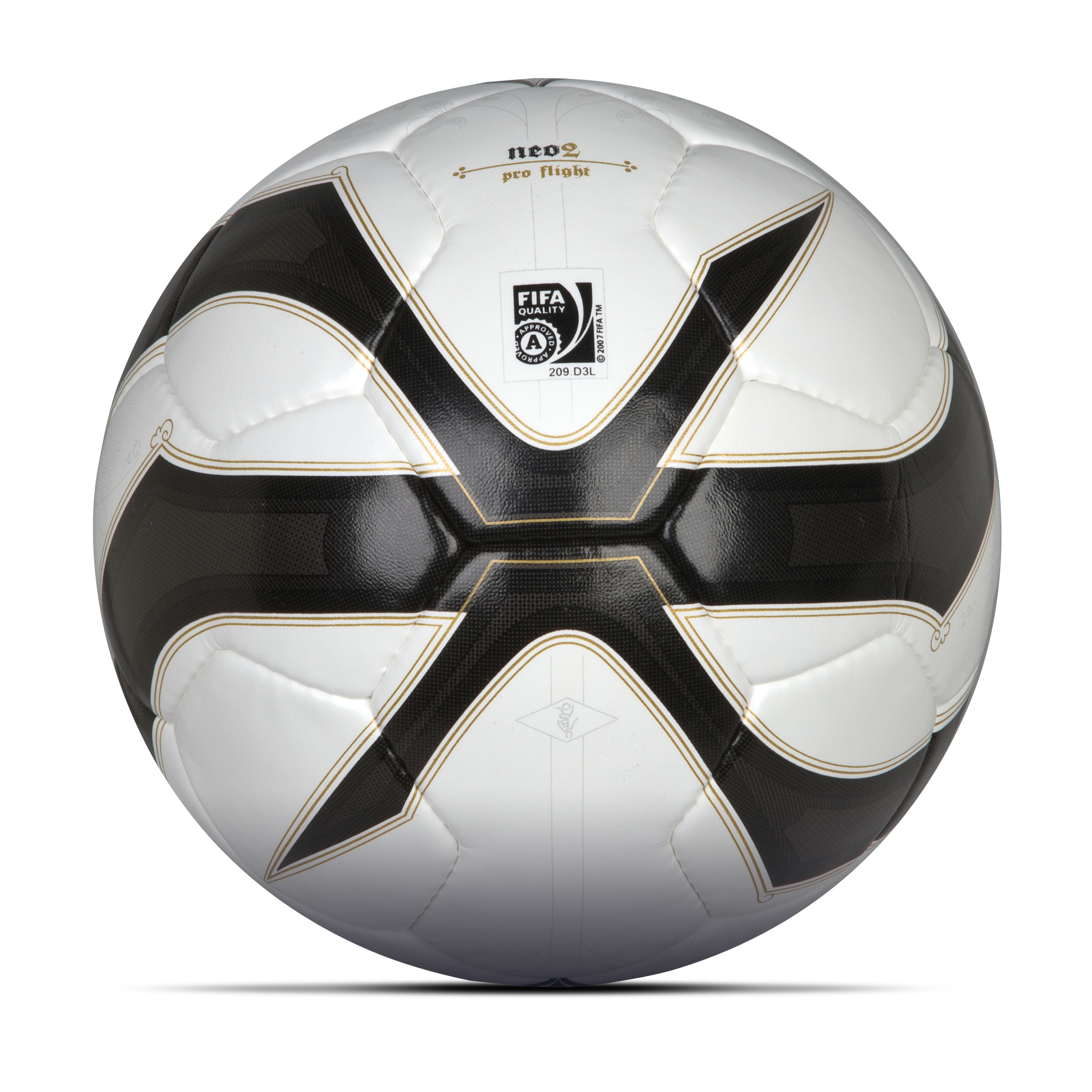 Umbro Neo 2012 Pro Flight Football White~Black~Gold