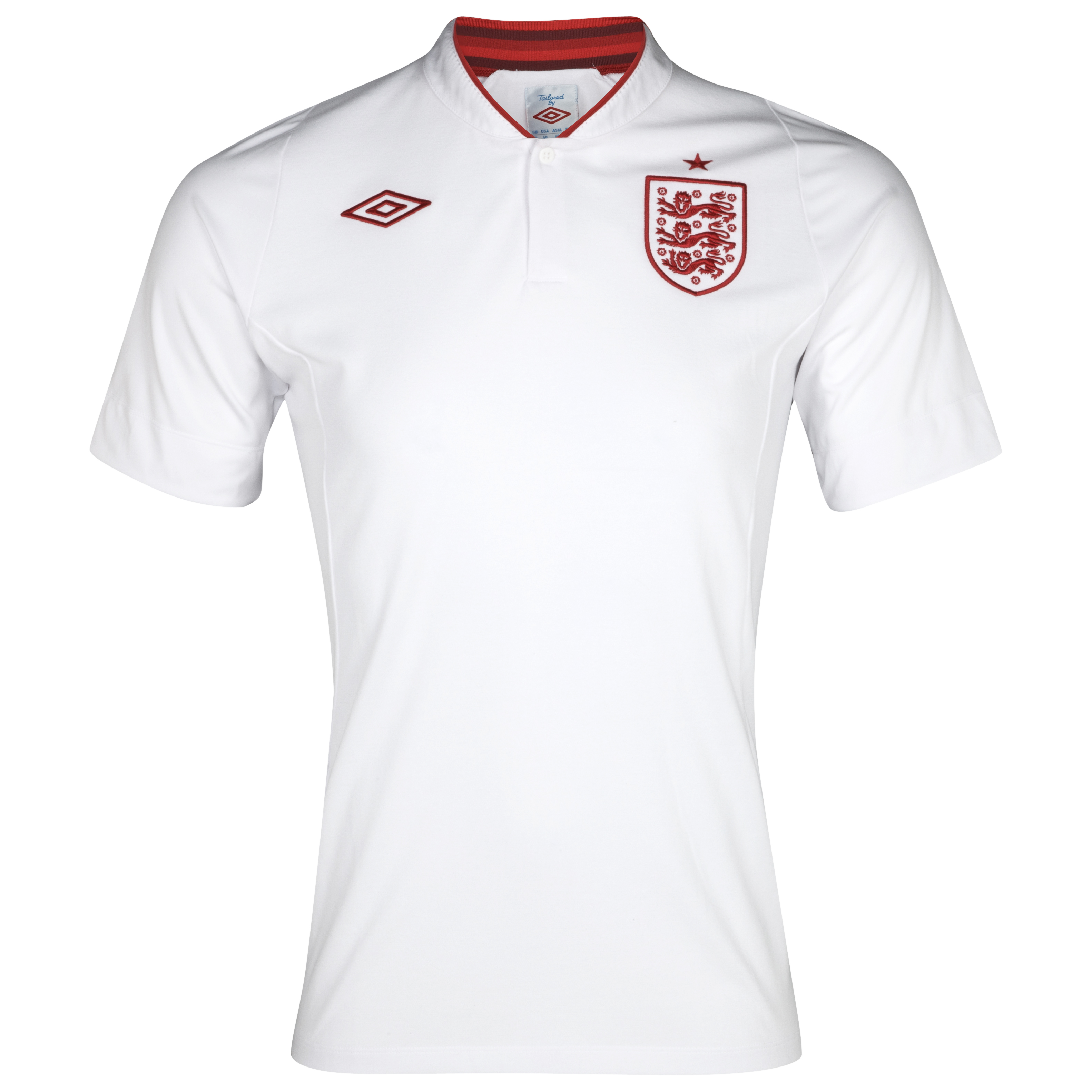 England Home Goalkeeper Shirt 2012/13 with Hart 1 printing.