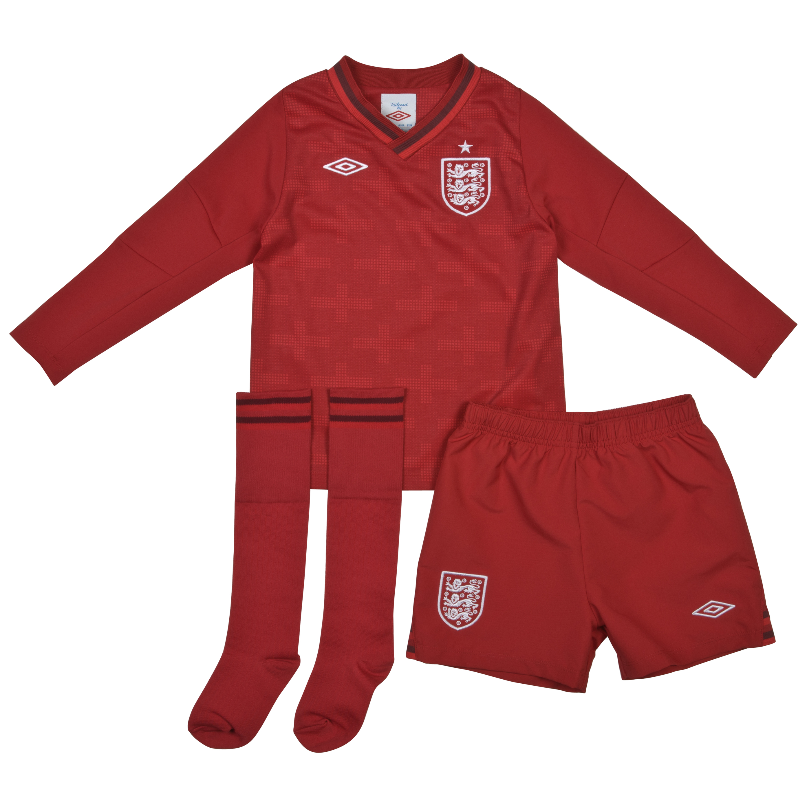 England Home Infant Goalkeeper Kit 2012/13