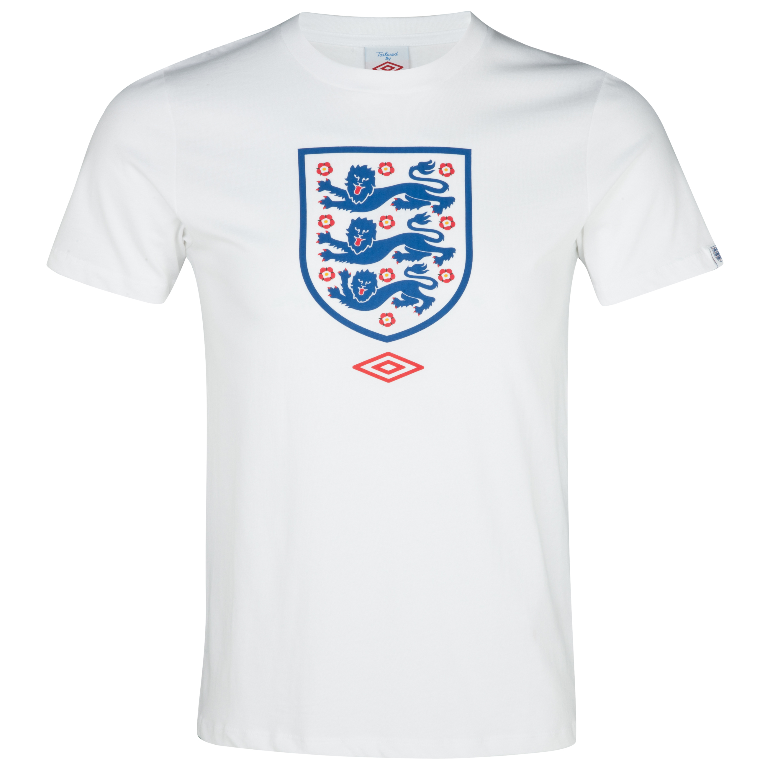 England Supporter Graphic T-Shirt - White - Boys