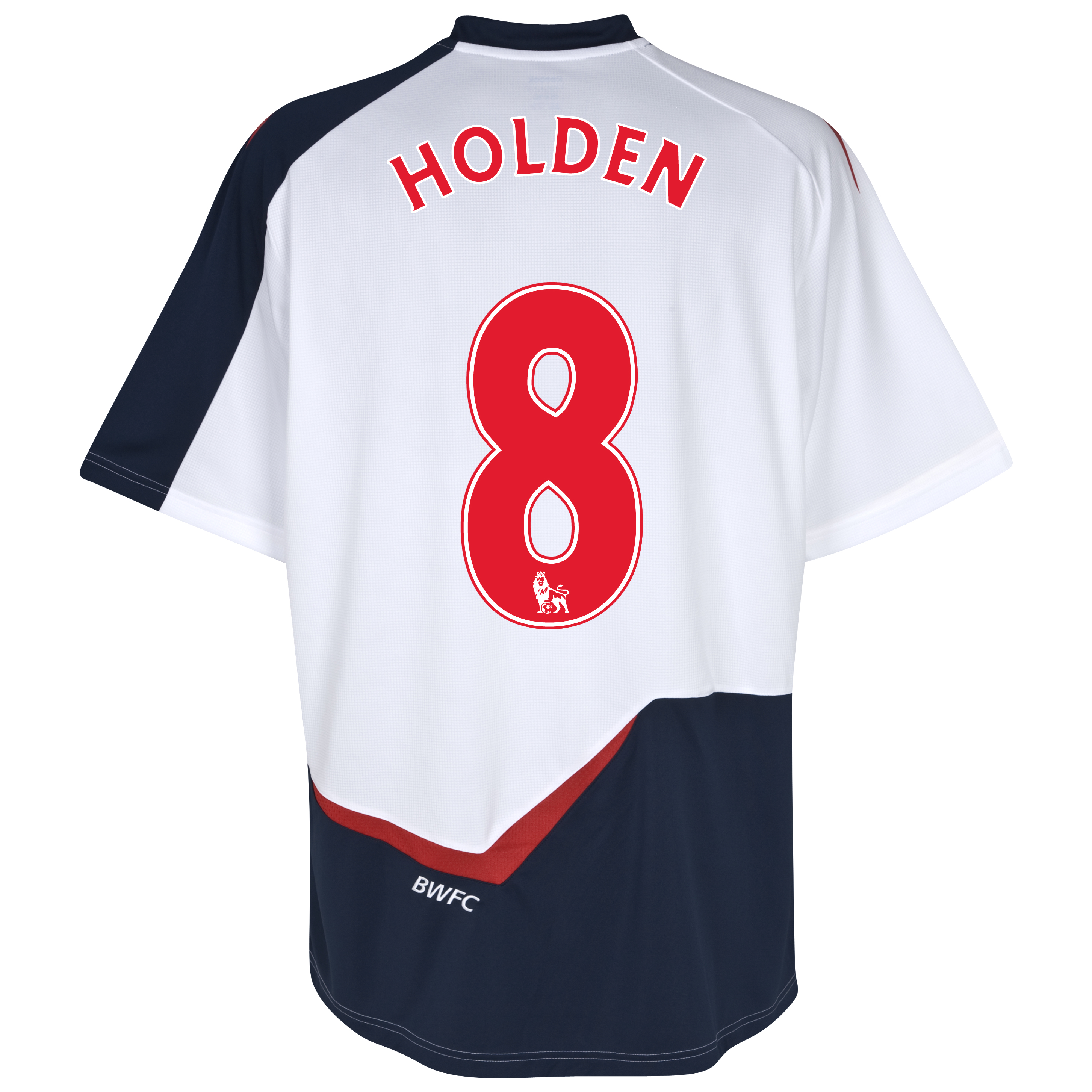 Bolton Wanderers Home Shirt 2011~12 Kids with Holden 8 printing