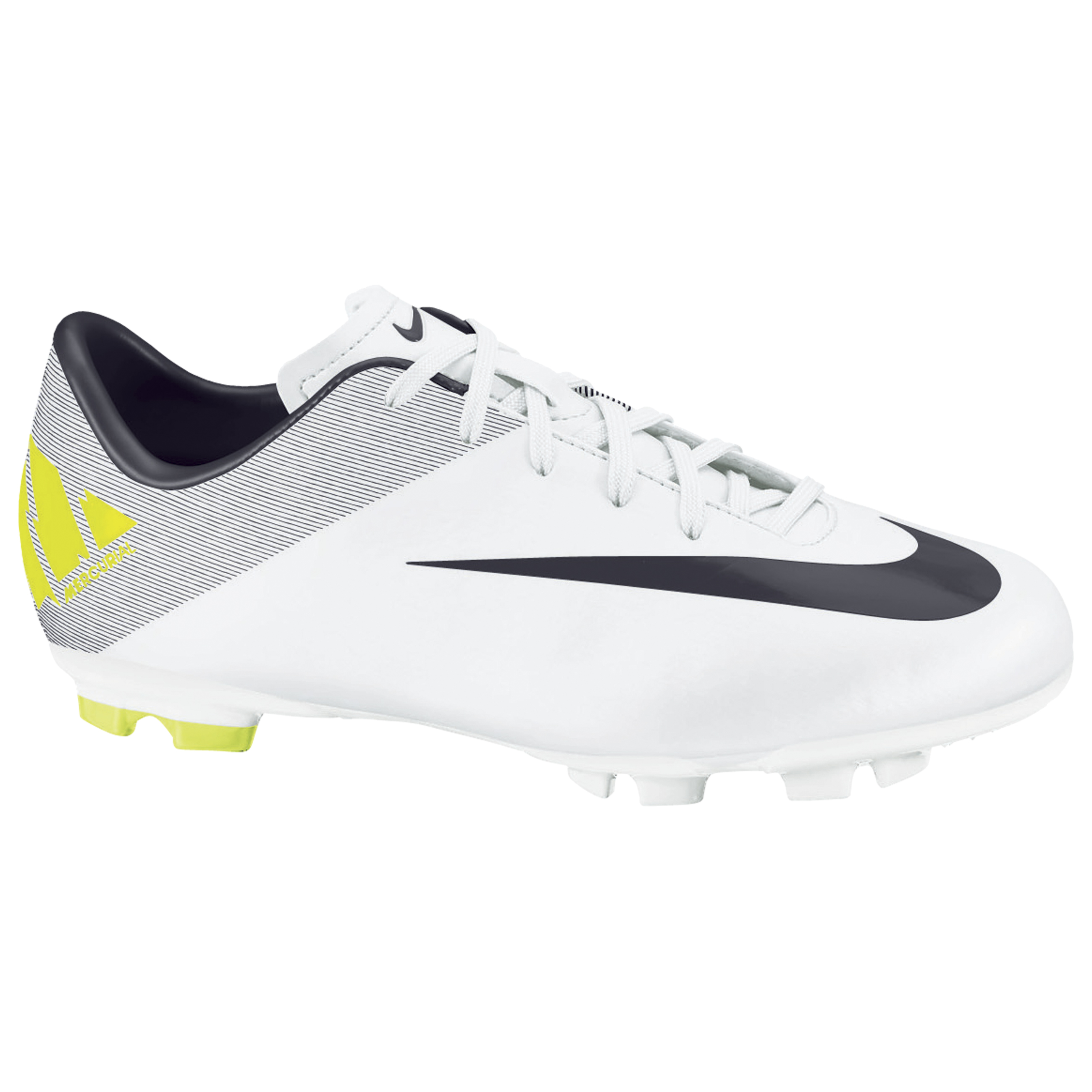 Nike Mercurial Victory II Firm Ground Football Boots - Trace Blue/Anthracite/Cyber - Kids.