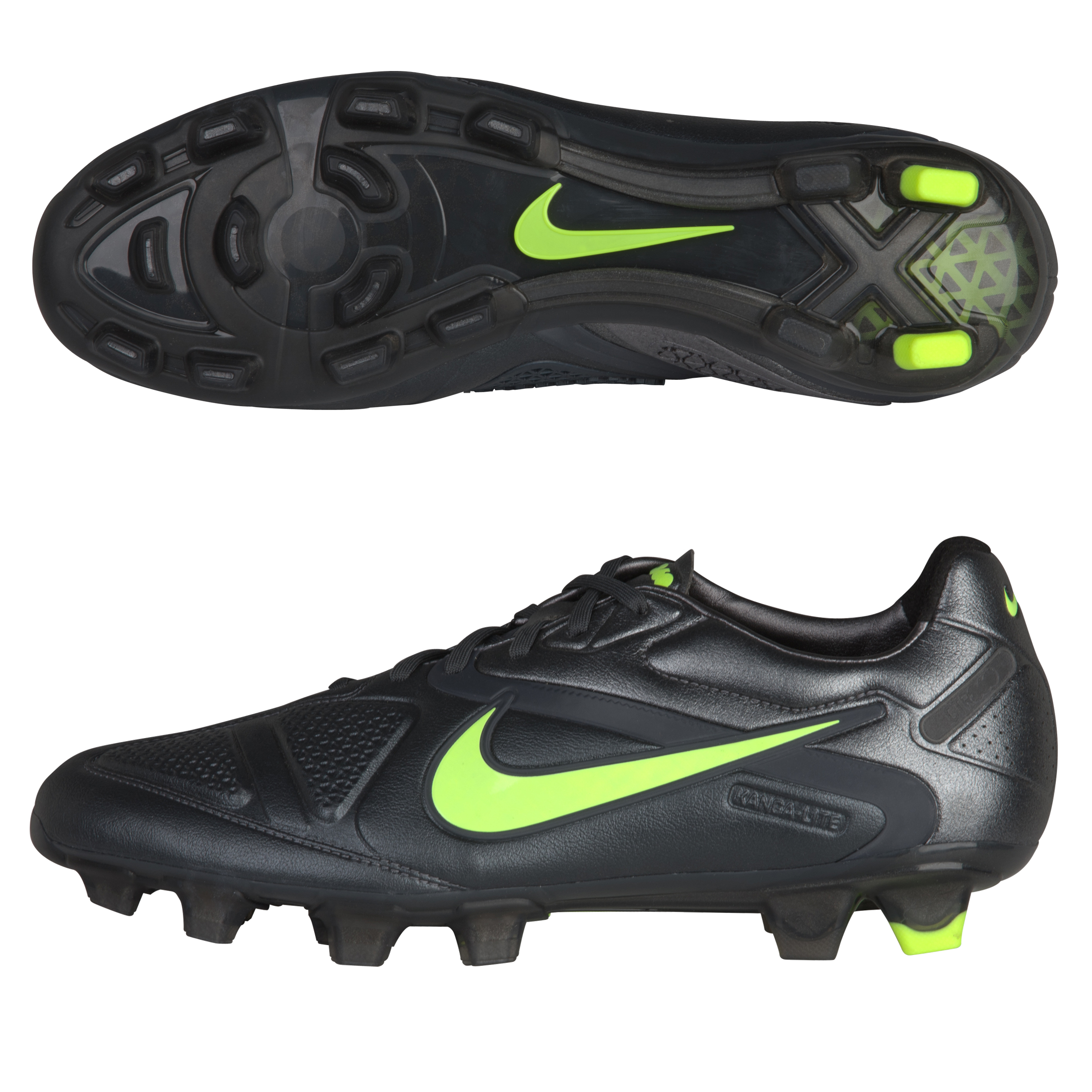 Nike CTR360 Maestri II Firm Ground Football Boots - Dark Shadow/Volt/Metalic Dark Grey