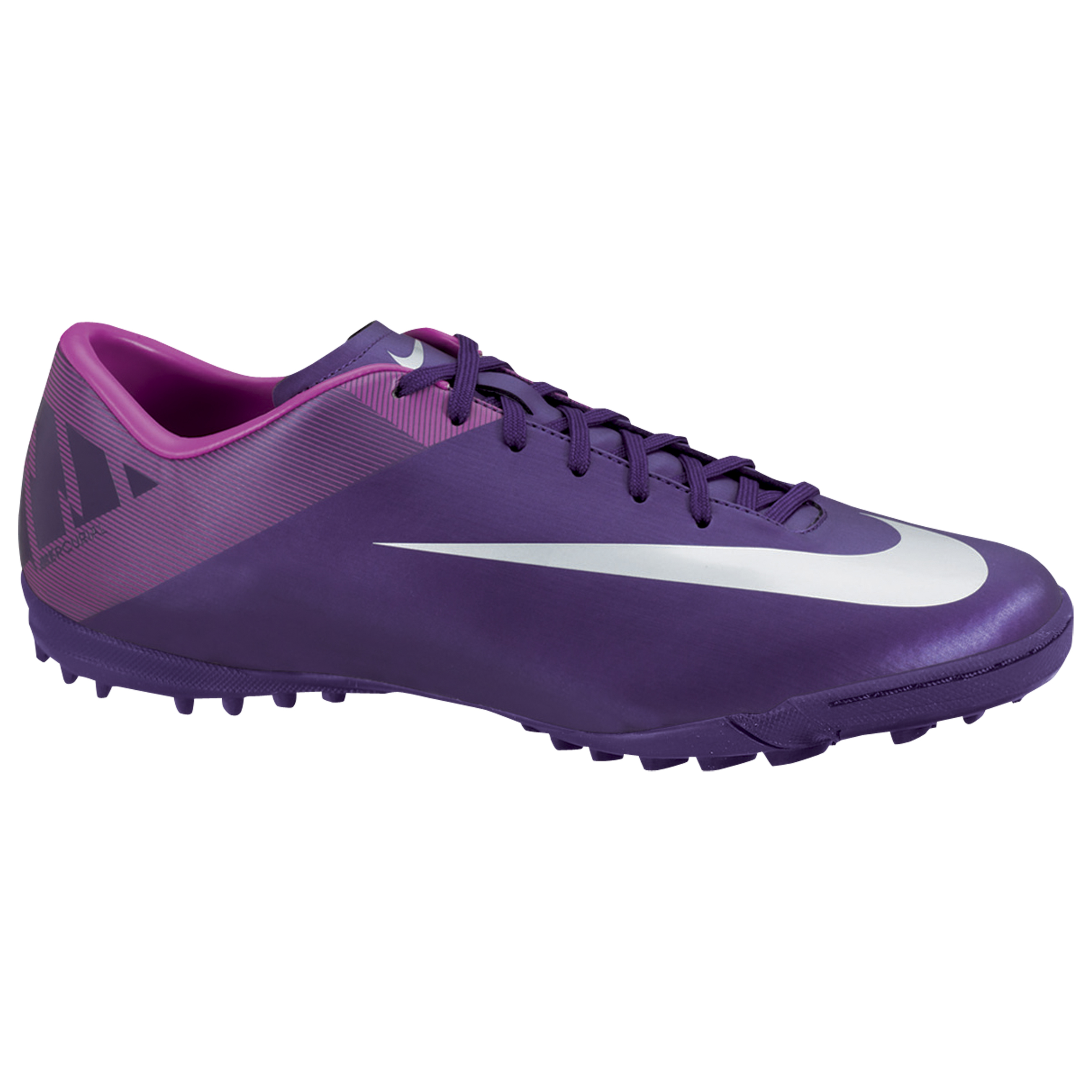 Nike Mercurial Victory II Astro Turf Trainers - Court Purple/Metalic Luster/Magnet