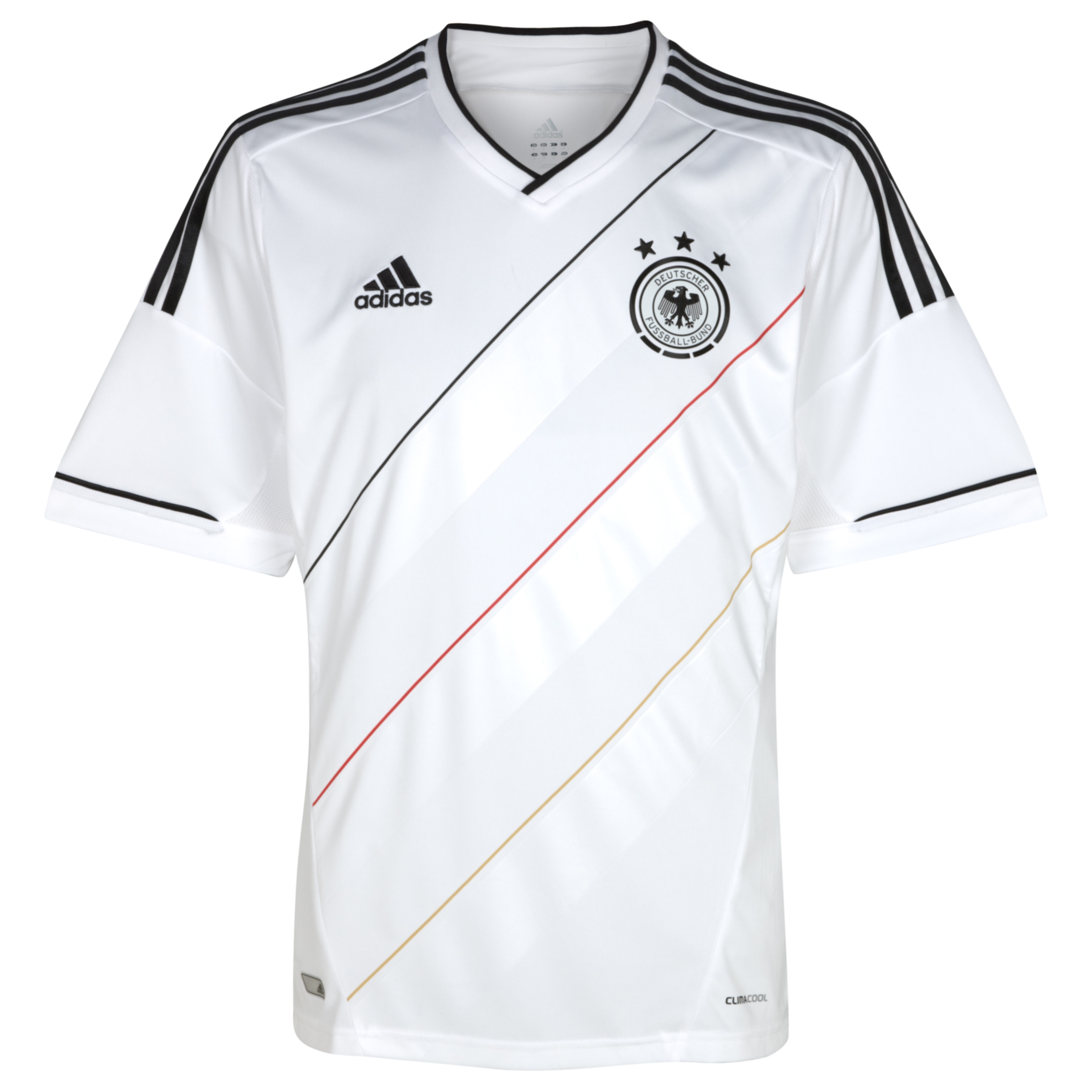 Germany Home Shirt 2012/14 - Kids - White/Black.