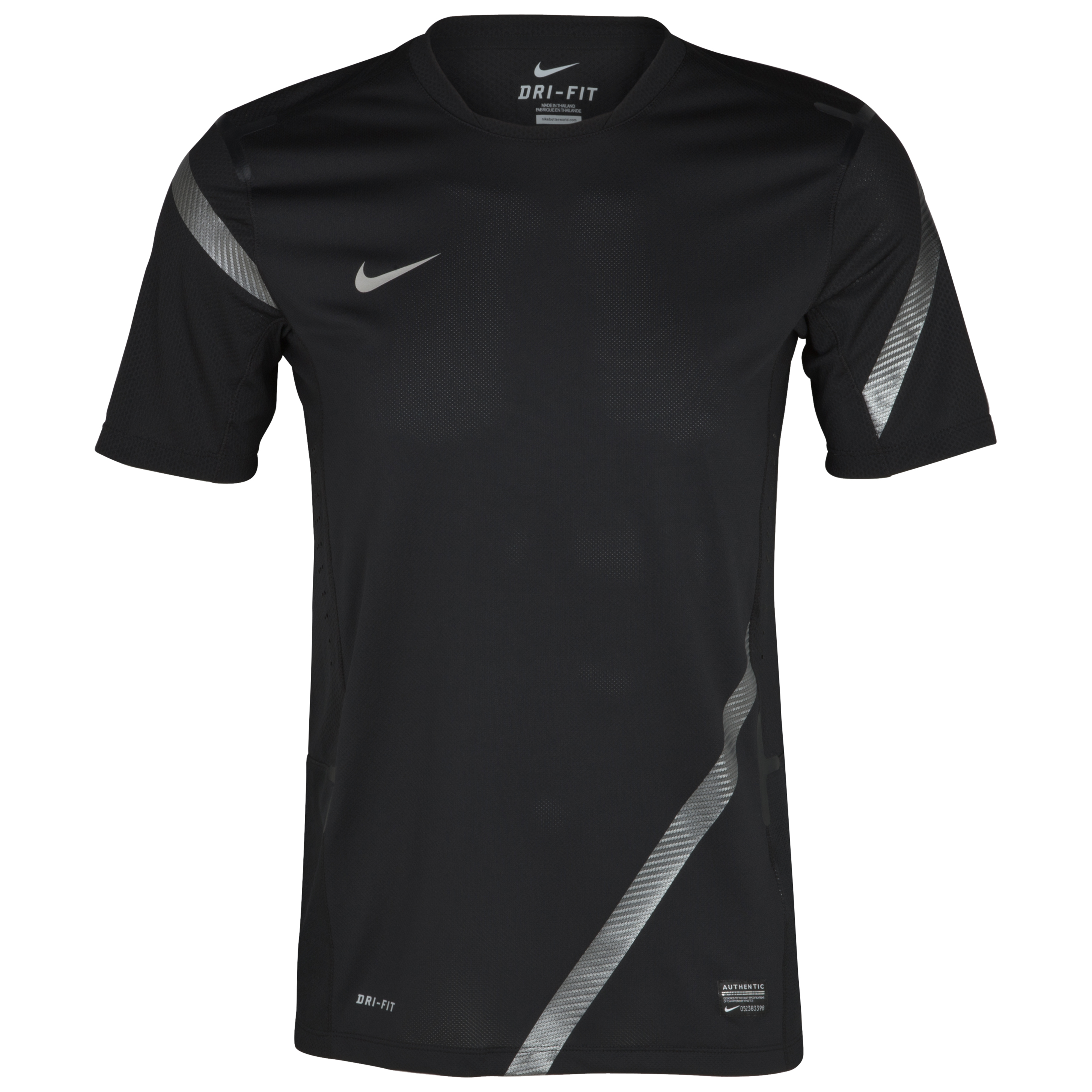 Nike Elite II Training Top Black~Matte Silver