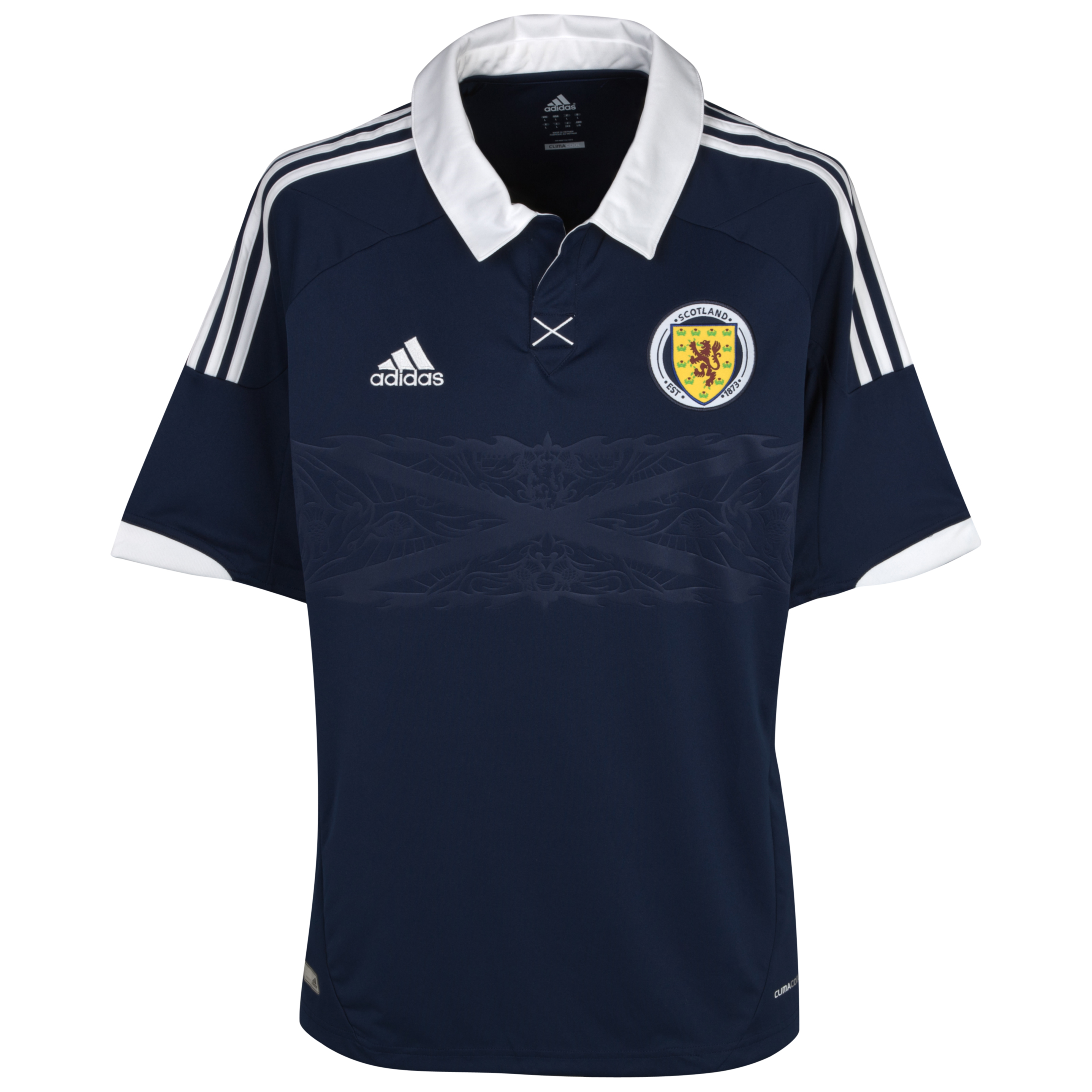 Scotland Home Shirt 2012/14 Dark Indigo/White