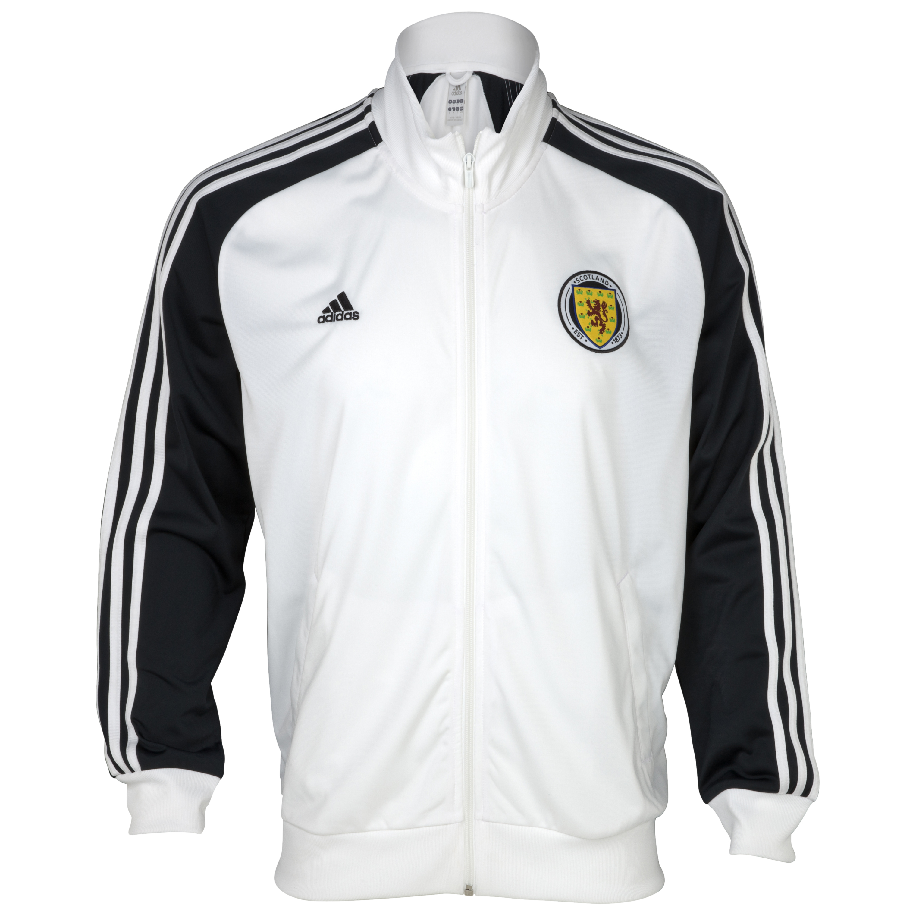 Scotland Core Track Top - White/Punjab