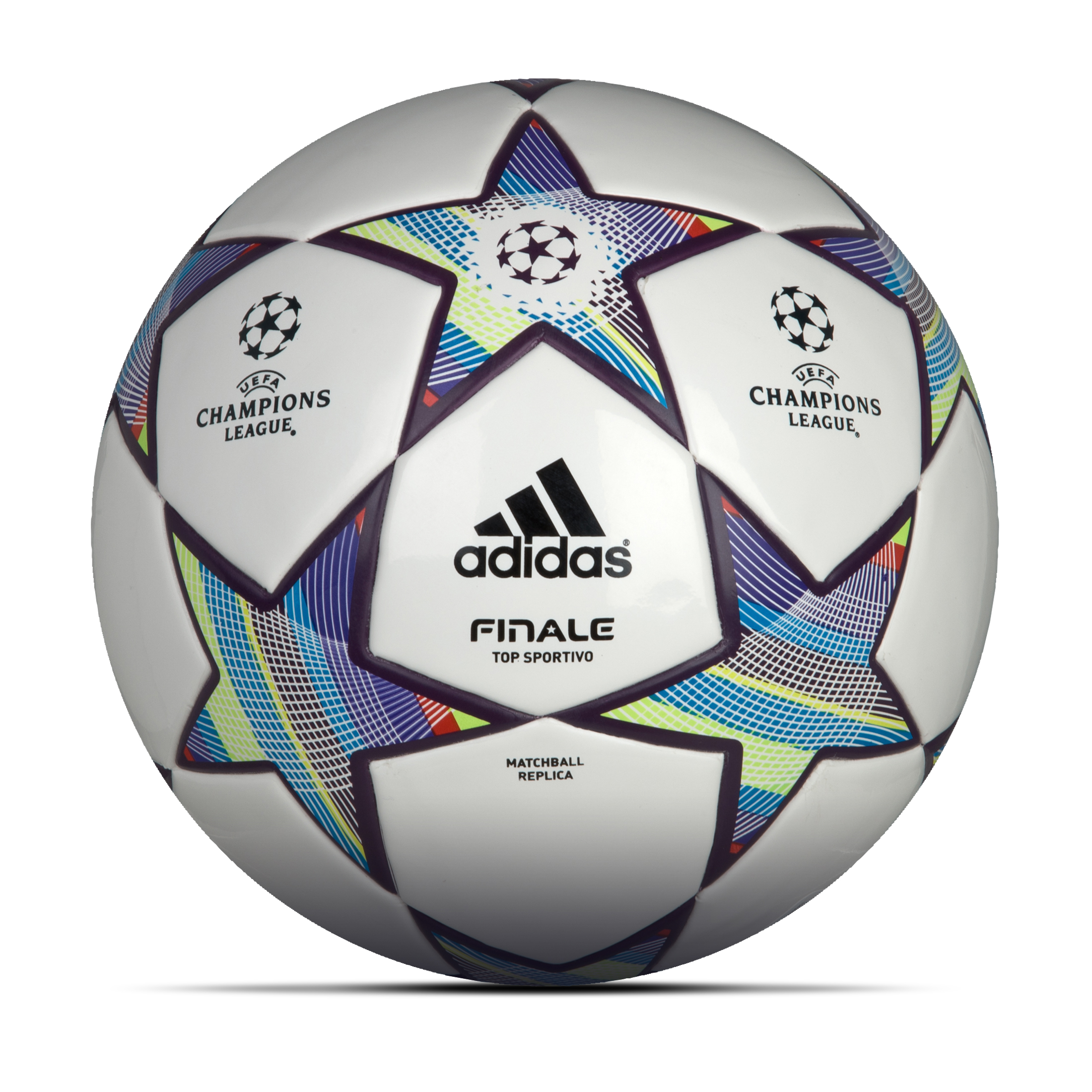 adidas Finale 11 UEFA Champions League Football - White/Ultra Lilac Met. F11