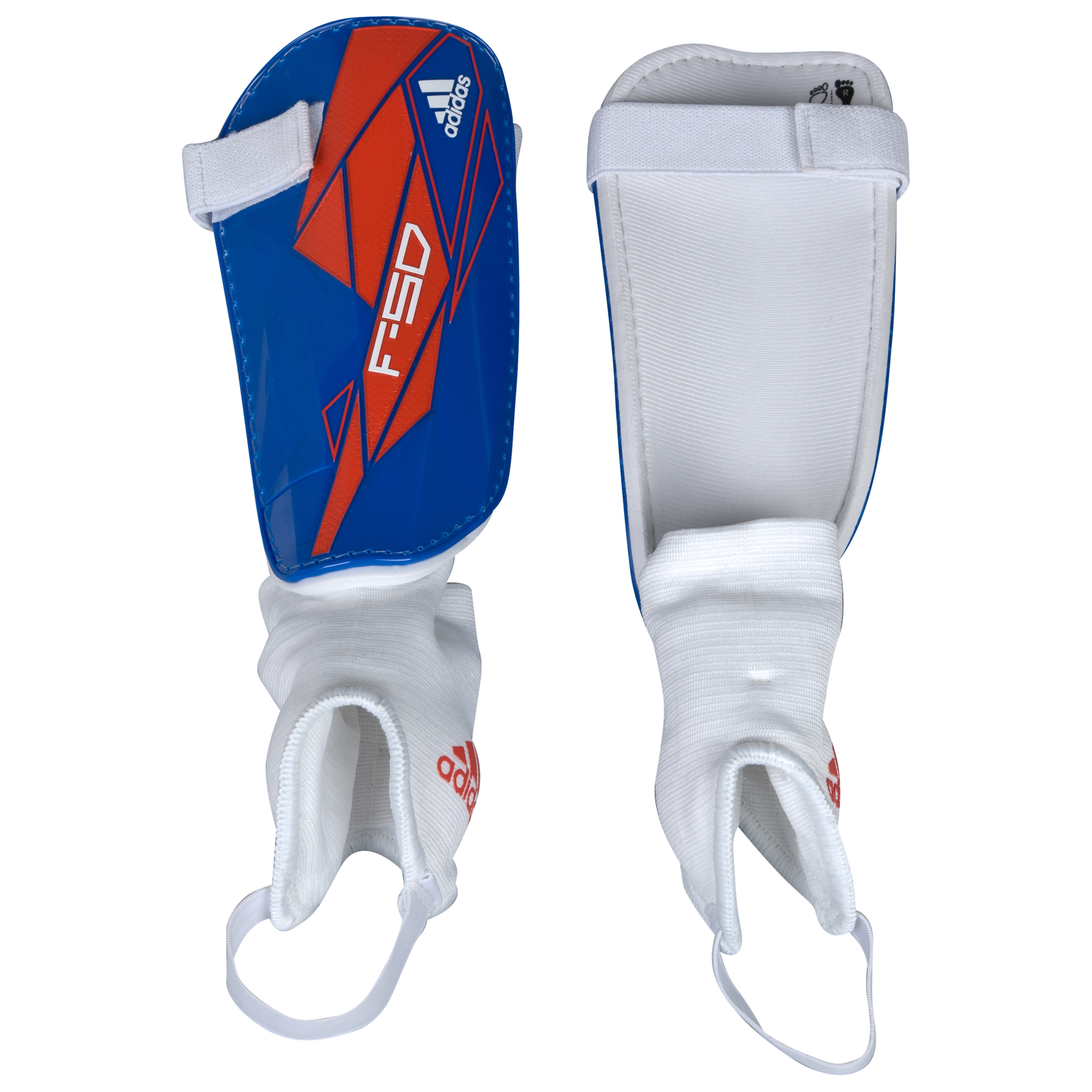 adidas F50 Replique Shinguard - Prime Blue S12-Core Energy S12-White