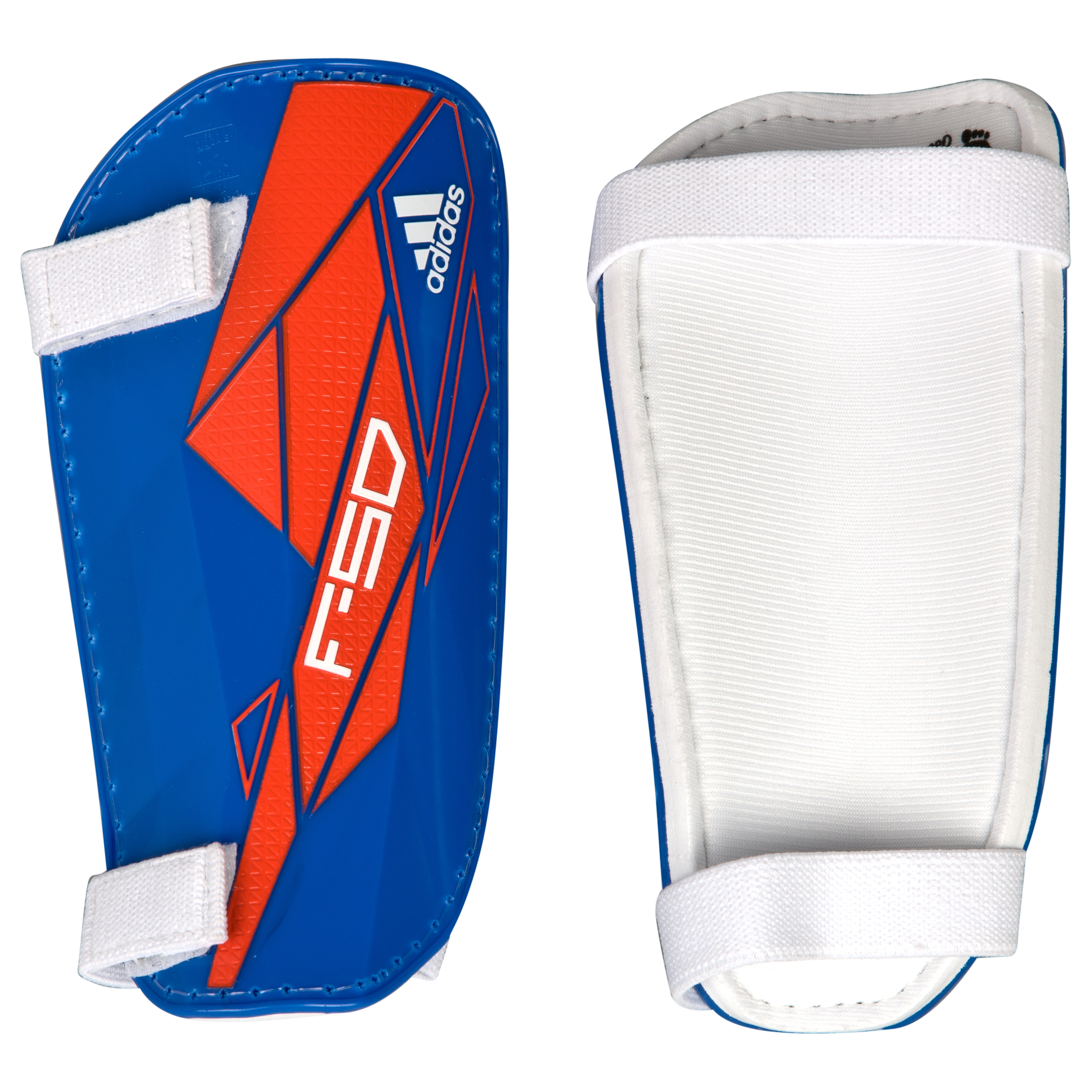 adidas F50 Lite Shinguard - Prime Blue S12-Core Energy S12-White