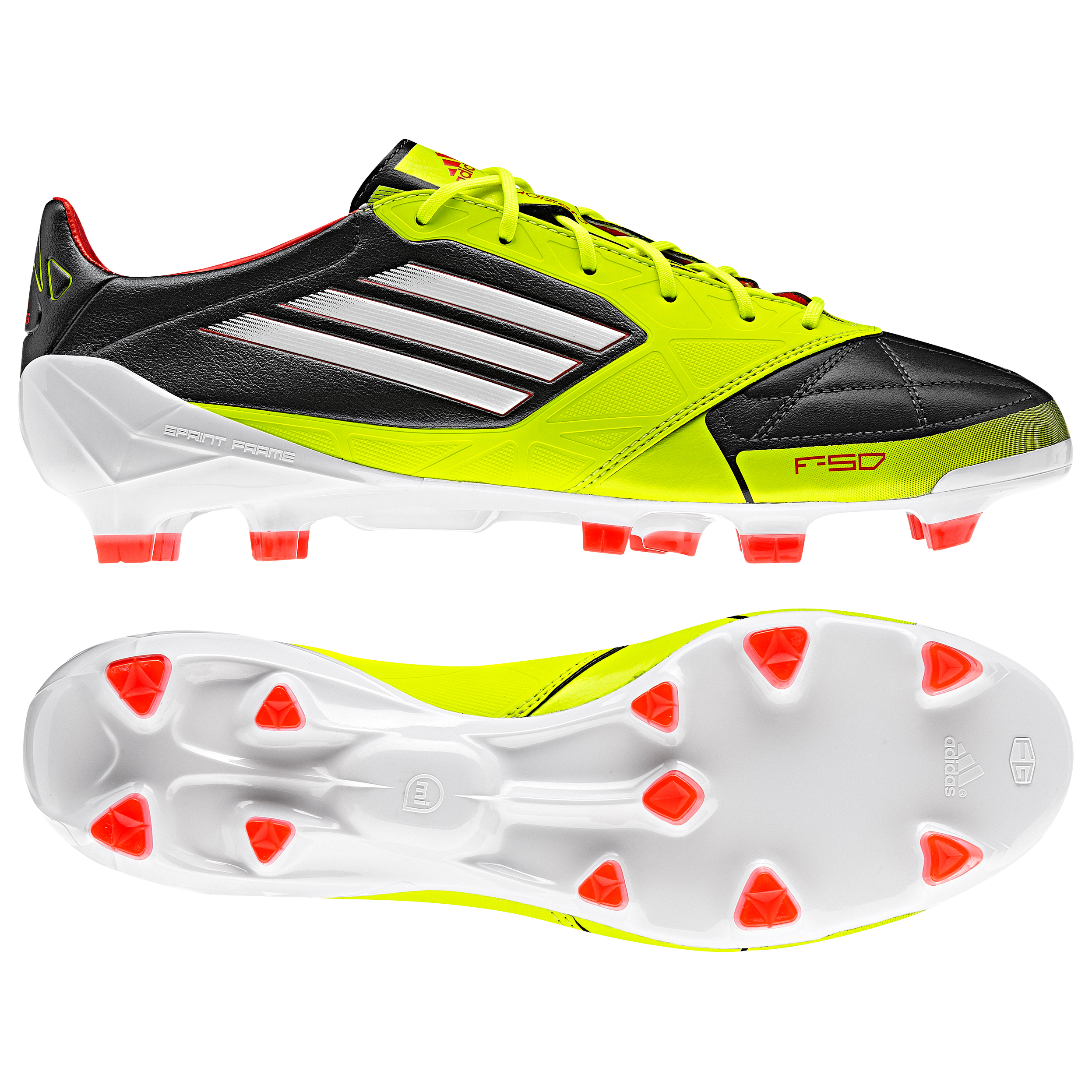 F50 adizero TRX FG Leather Phantom / Electricity / High Energy S12
