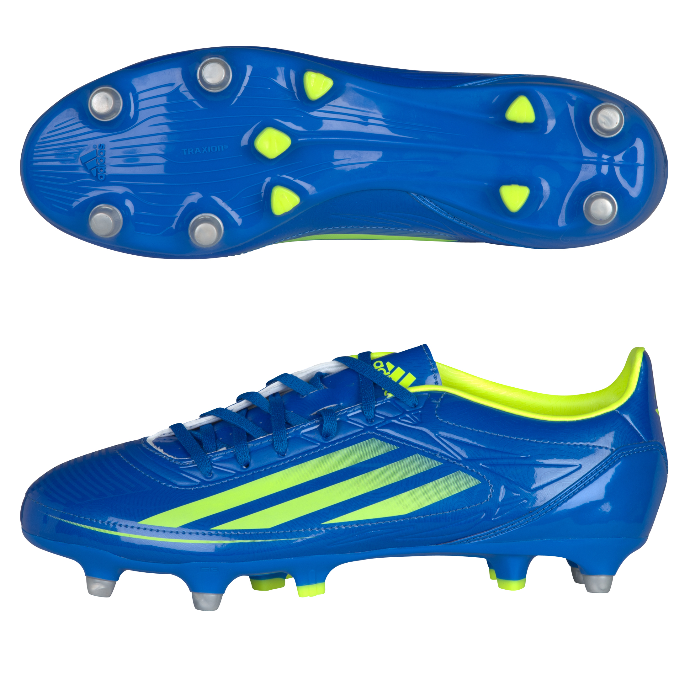 <br>adidas RS7 TRX Soft Ground II Synthetic Rugby Boots Prime Blue S12 / Electricity / Prime Blue S12