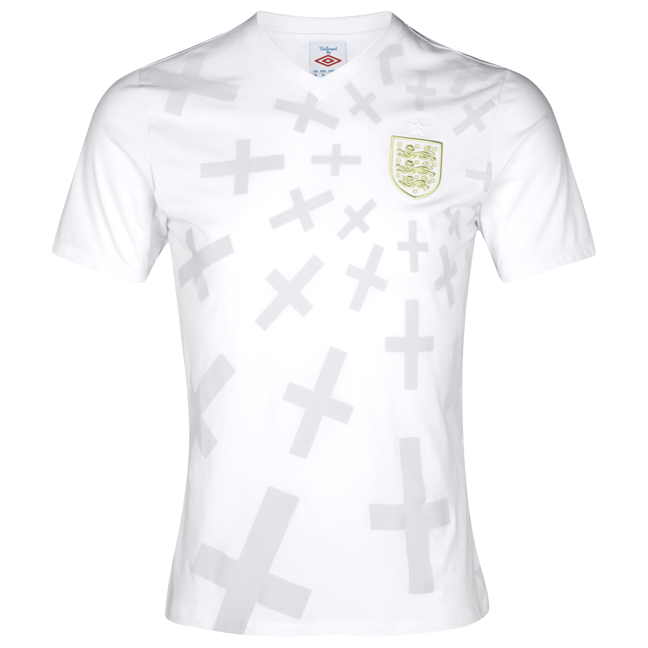 England Special Edition Graphic T Shirt 2012~13 White