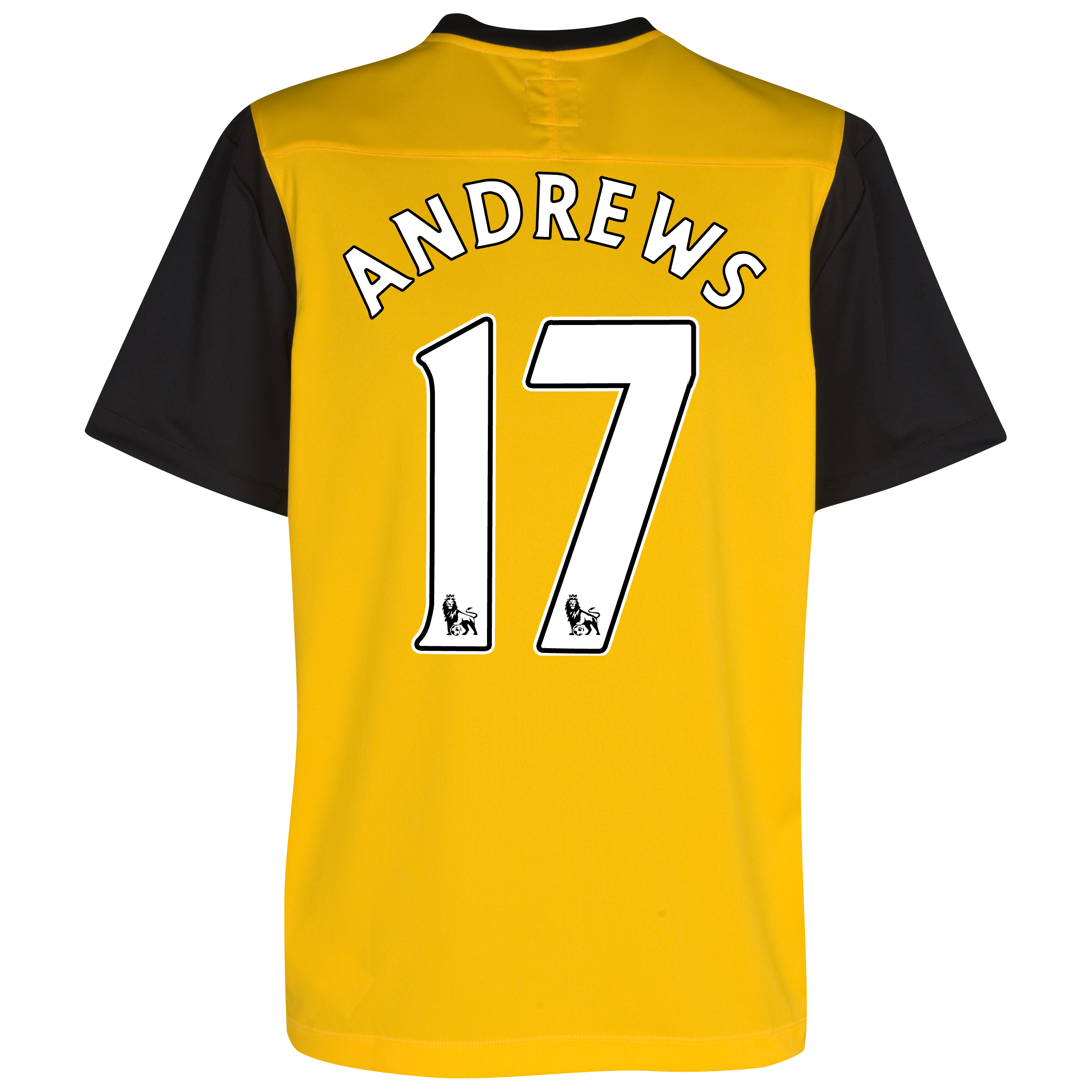 Blackburn Rovers Away Shirt 2011~12 with Andrews 17 printing