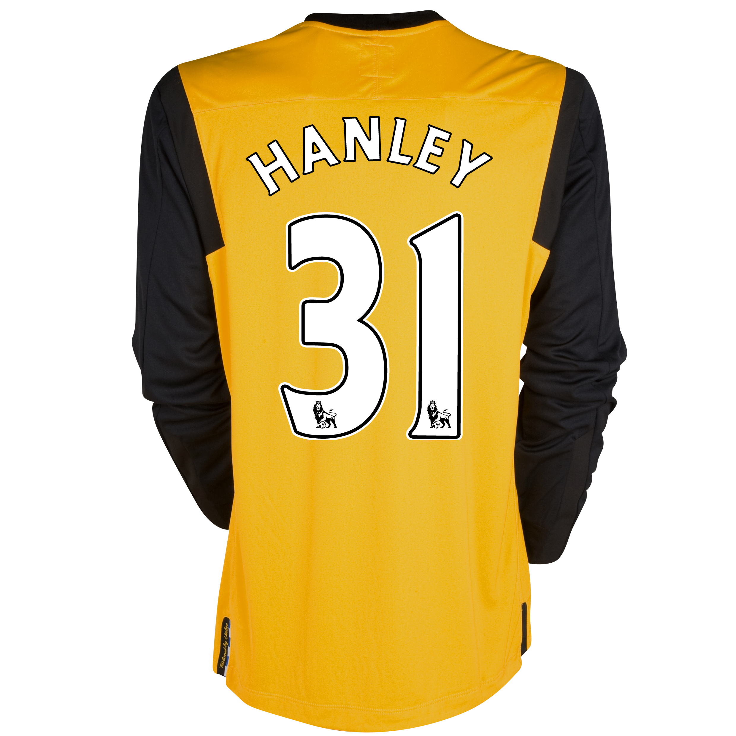 Blackburn Rovers Away Shirt 2011~12 Long Sleeve Kids with Hanley 31 printing