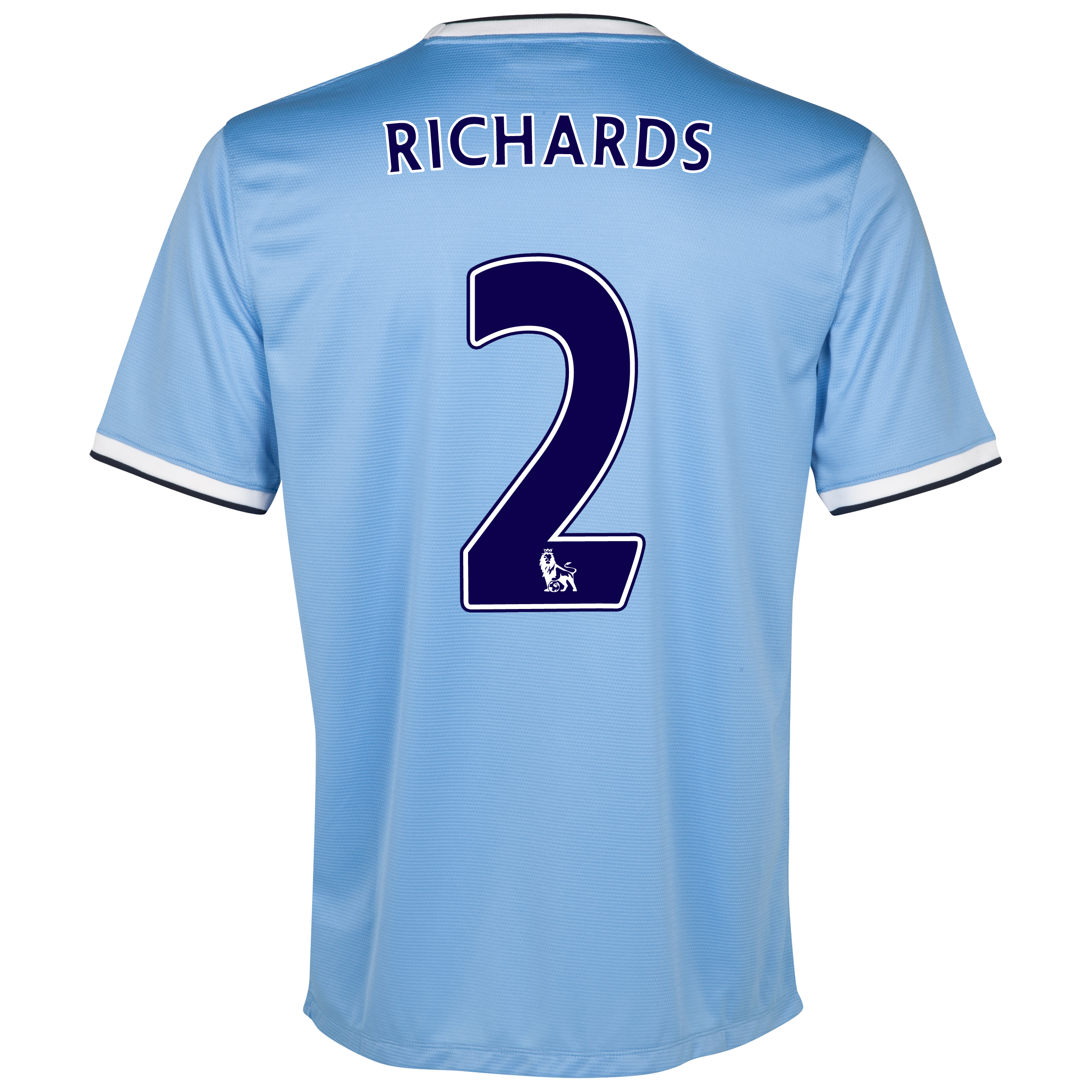 Manchester City Home Shirt 2013/14 with Richards 2 printing