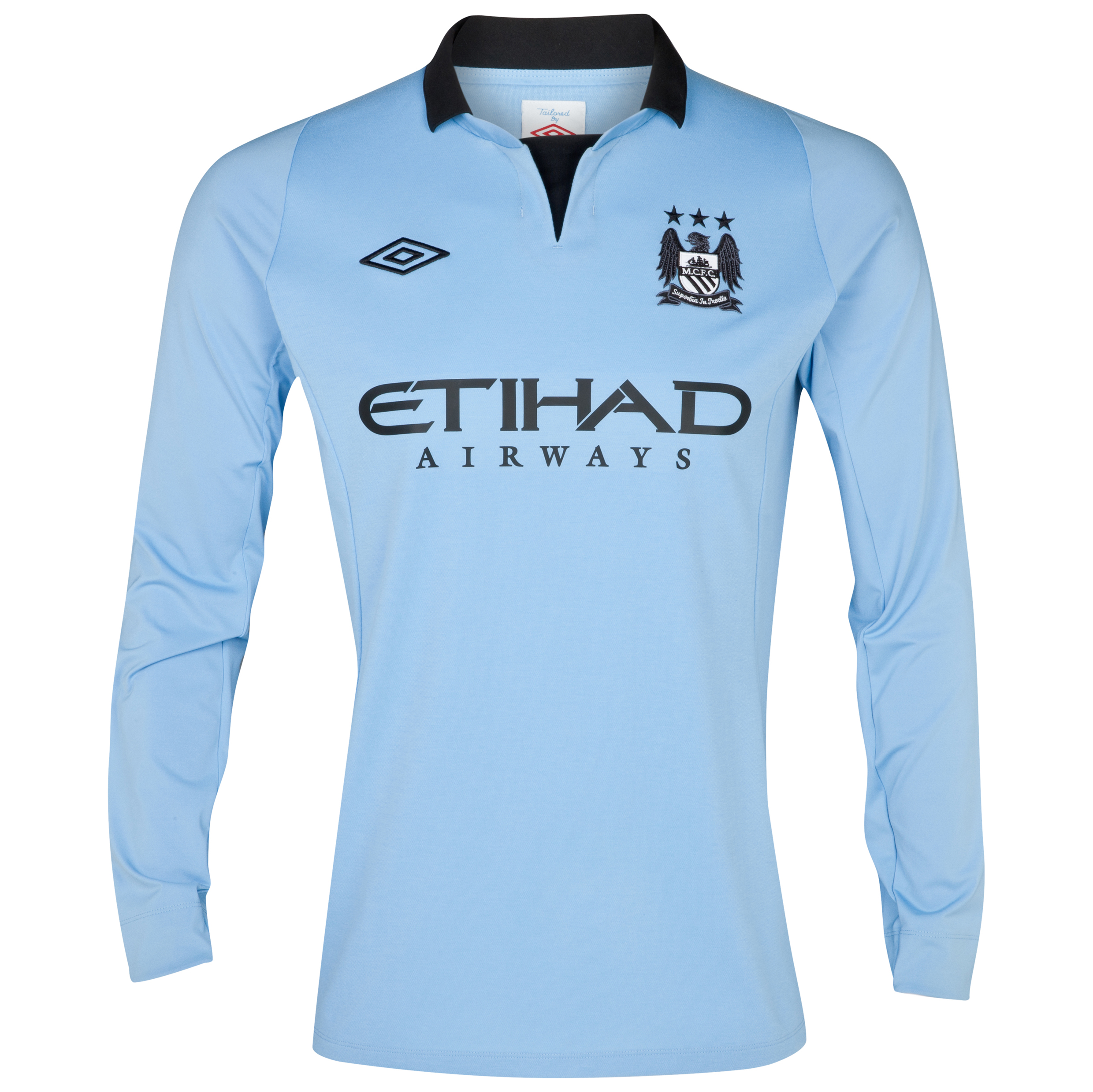 Manchester City Home Shirt 2012/13 Long Sleeved Junior