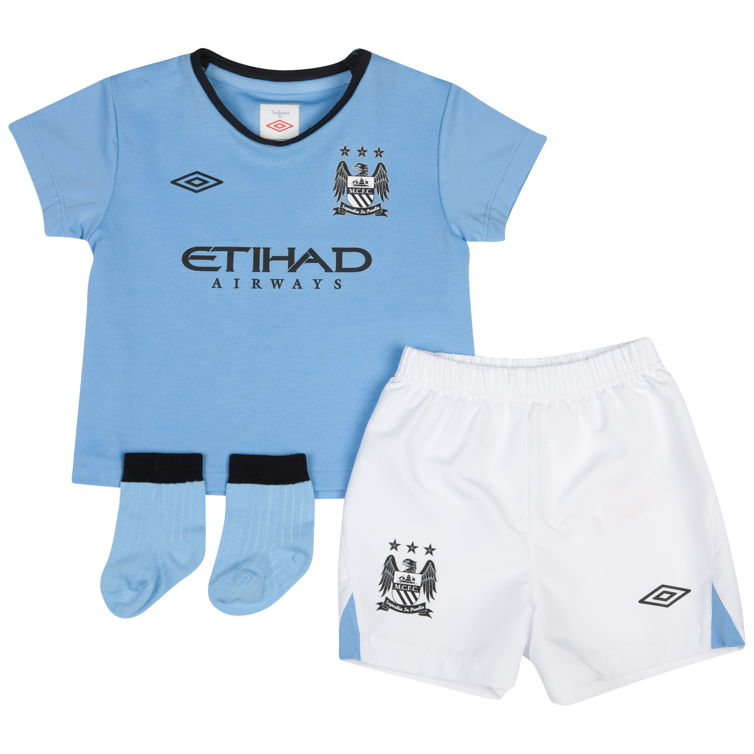 Manchester City Home Baby Kit 2012/13