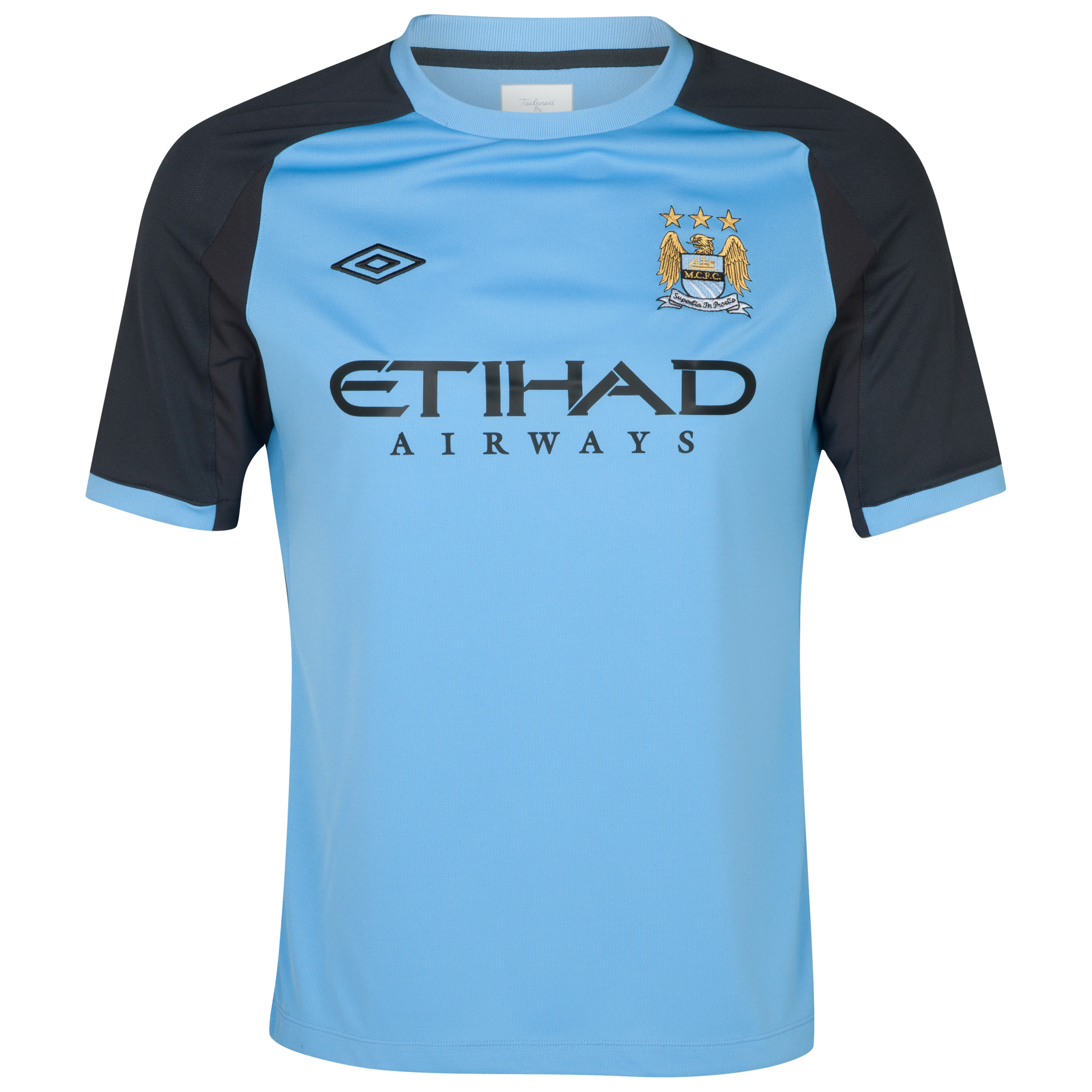 Manchester City Training T-Shirt - Vista Blue / Carbon