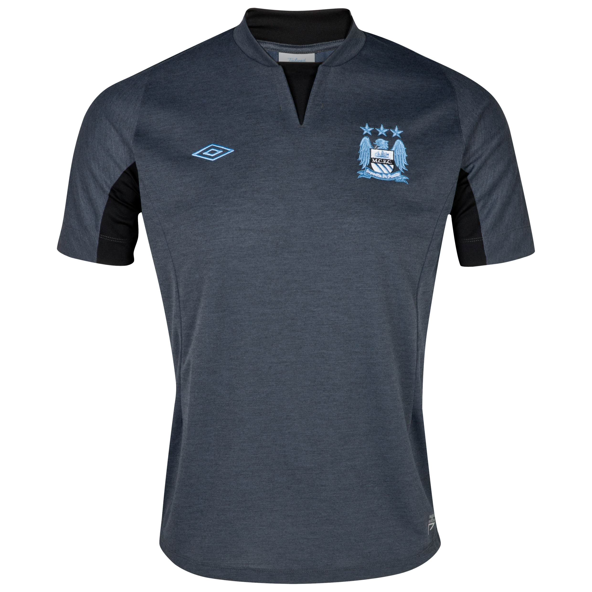 Manchester City Training  Knitted T-Shirt - Carbon Marl