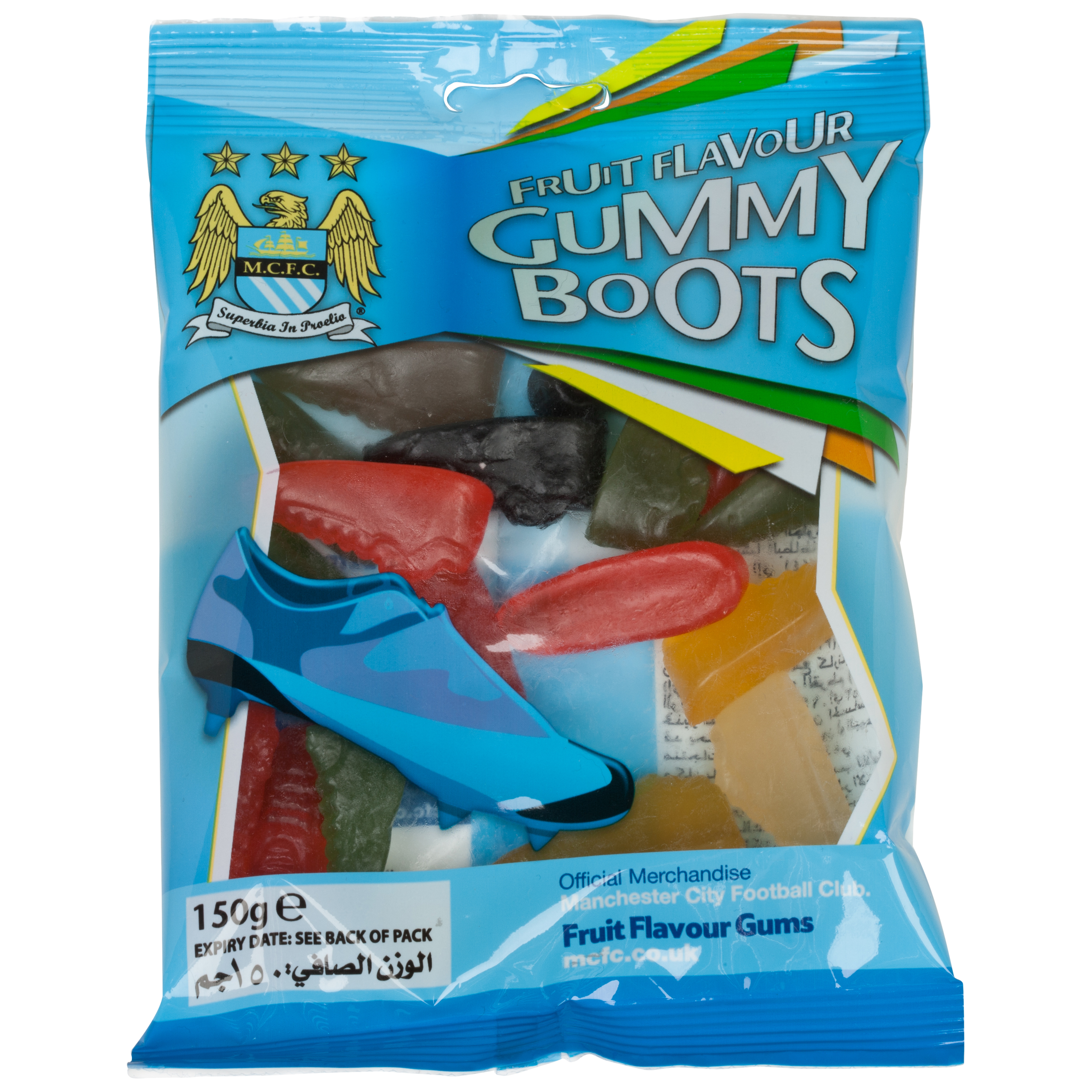 Manchester City Wine Gum Boots 150gm