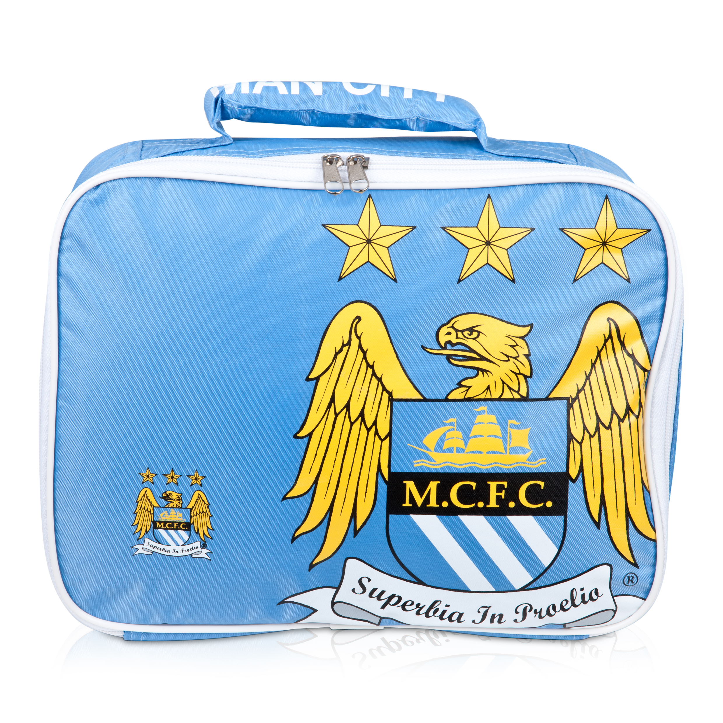 Manchester City Insulated Lunch Bag - Sky