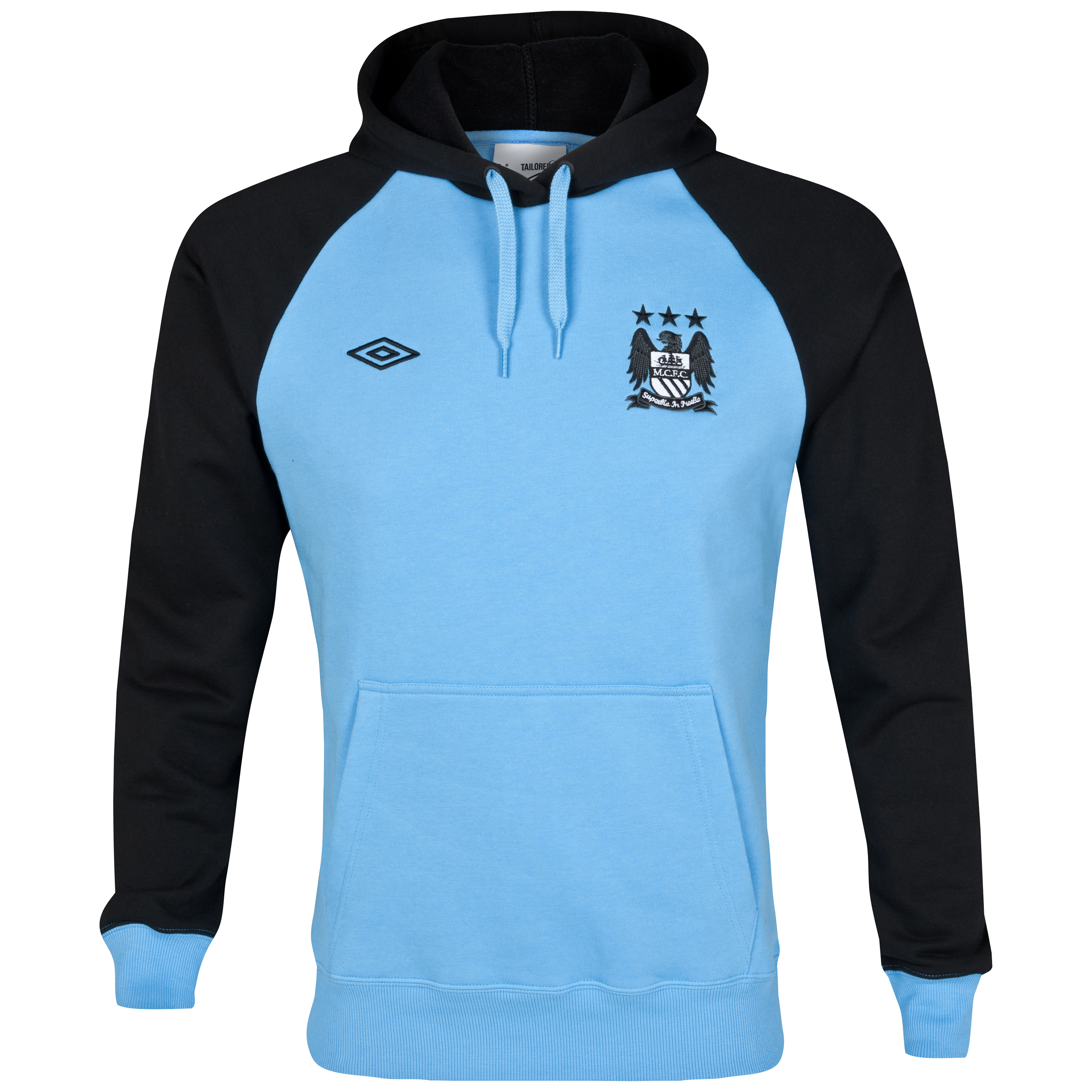 Manchester City WTC Hoody - Vista Blue/Black
