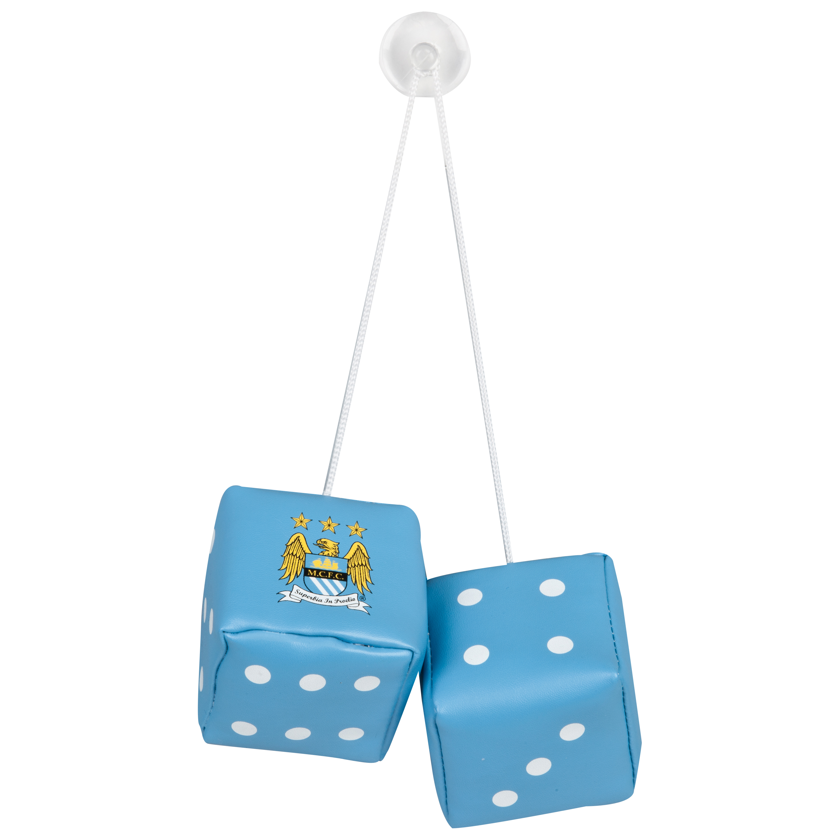 Manchester City Hanging Car Dice
