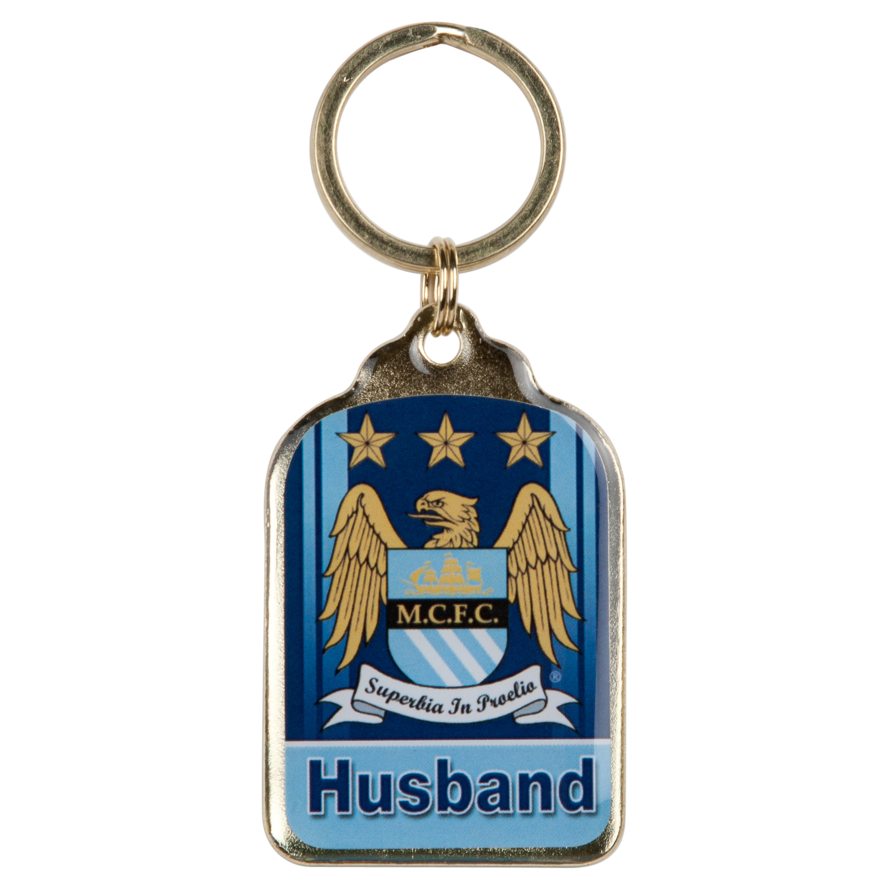 Manchester City Personalised Keyrings