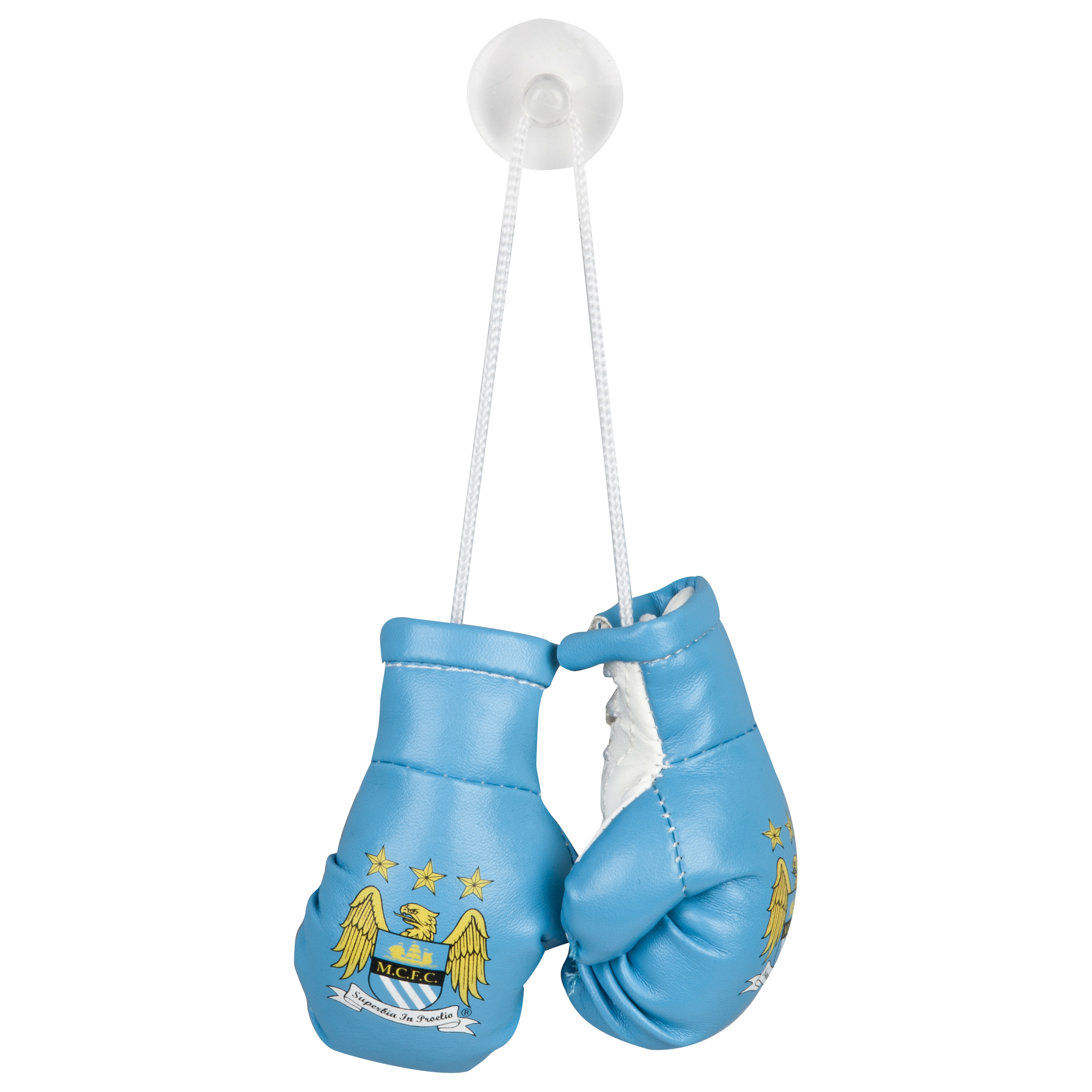 Manchester City Car Boxing Glove -Sky