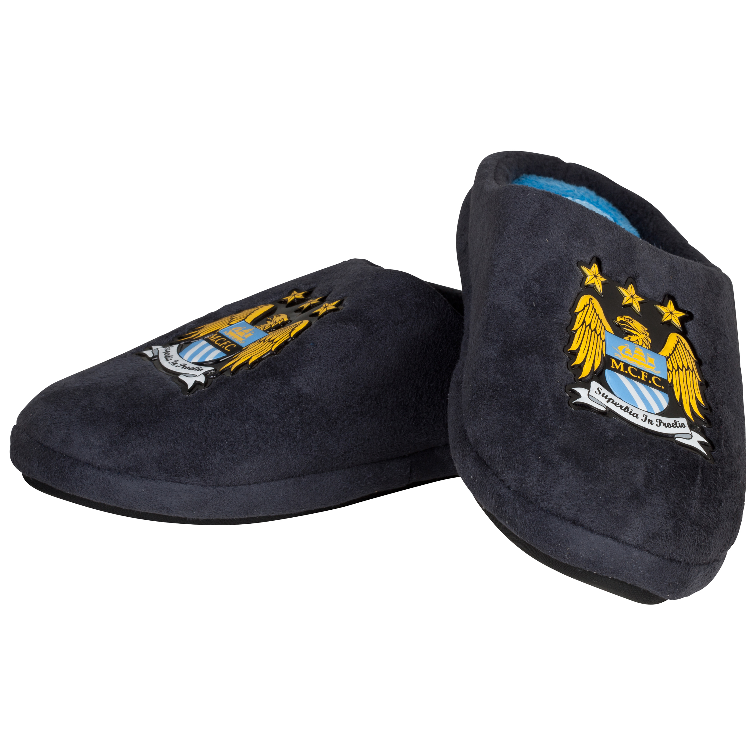 Manchester City Marco Mule Slipper - Charcoal - Older Boys