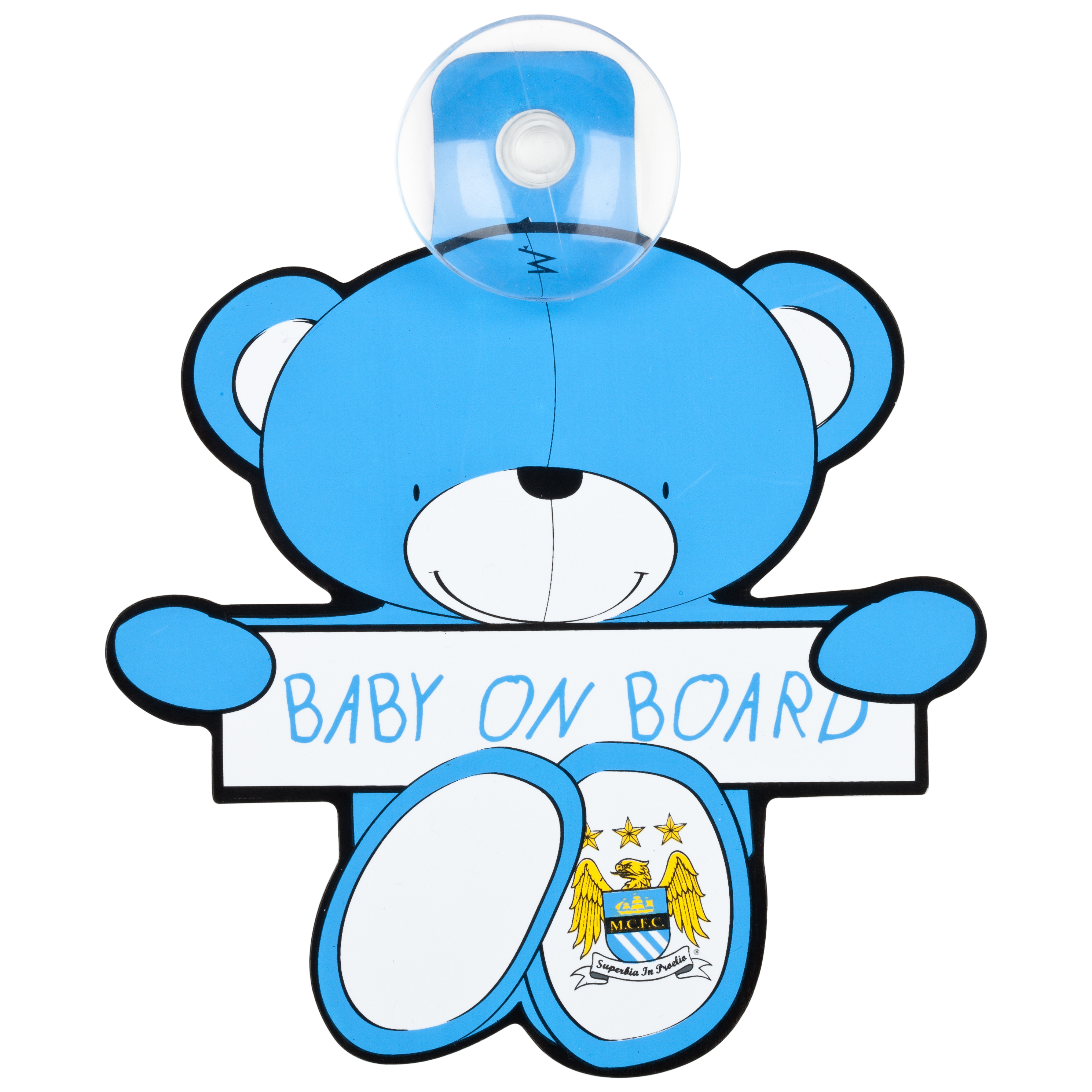Manchester City Teddy Baby on Board Hanger